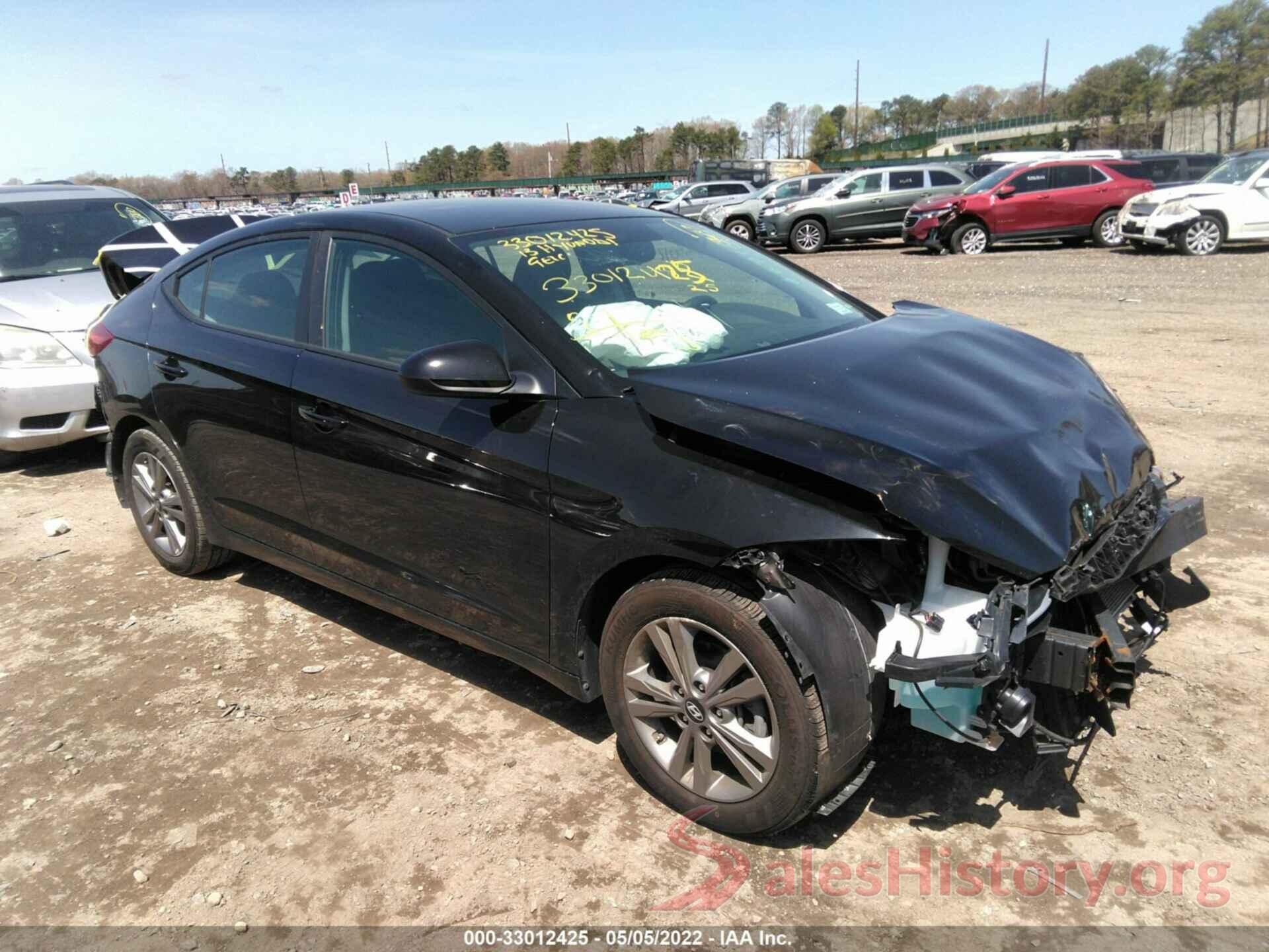 KMHD84LF0JU467166 2018 HYUNDAI ELANTRA