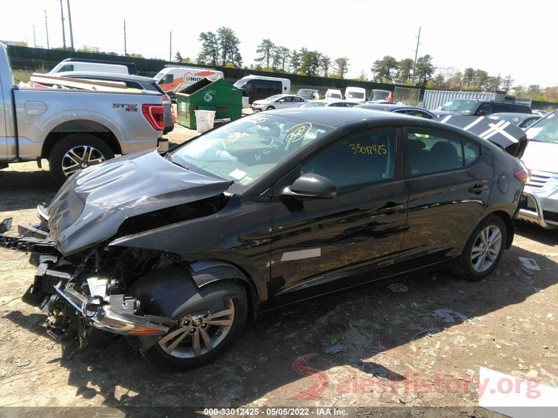 KMHD84LF0JU467166 2018 HYUNDAI ELANTRA