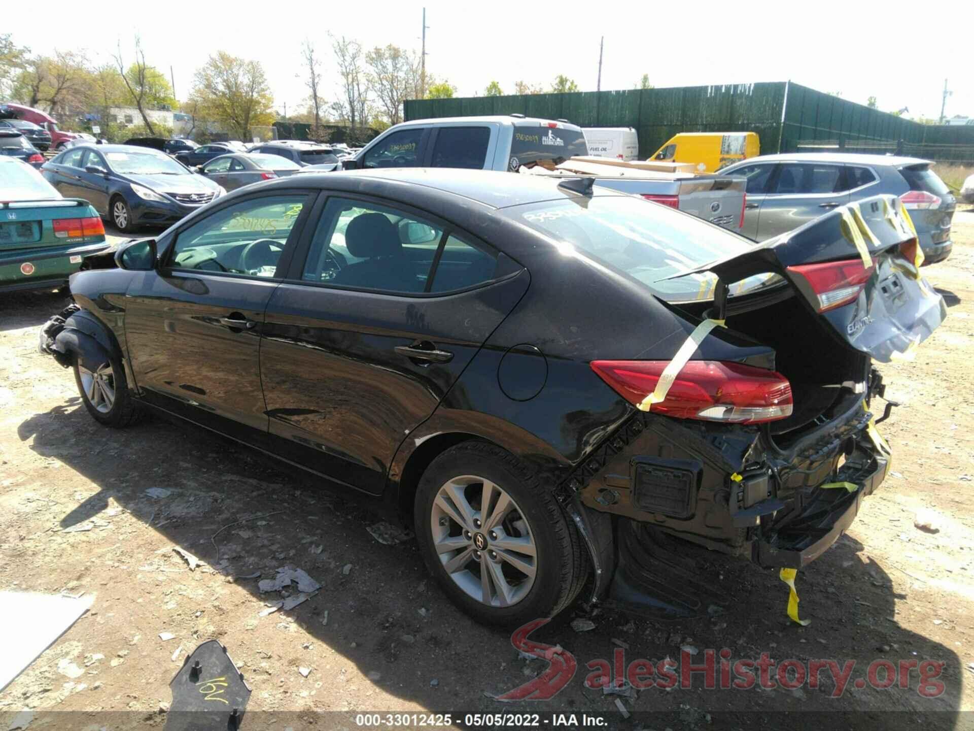 KMHD84LF0JU467166 2018 HYUNDAI ELANTRA