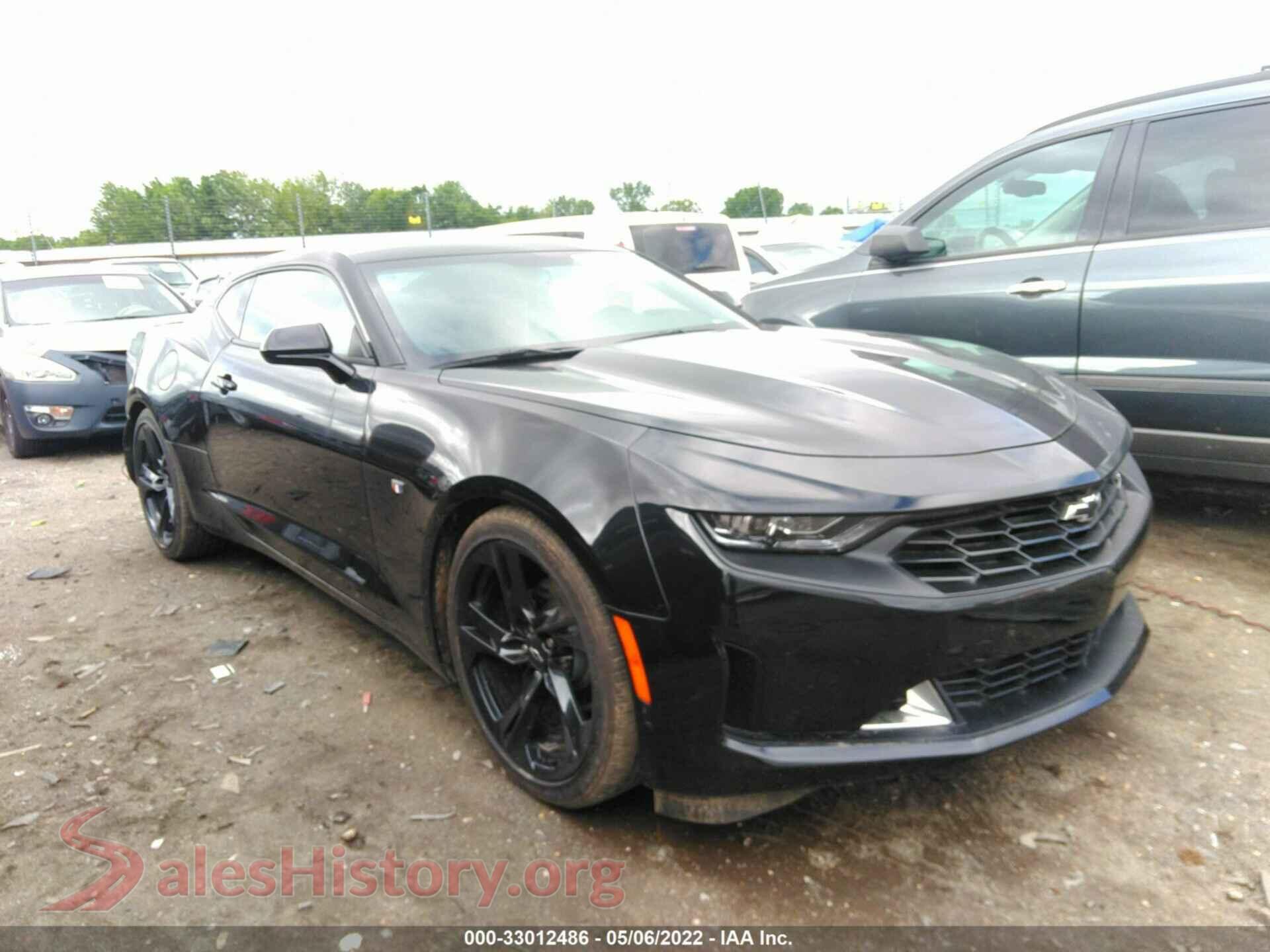 2021 CHEVROLET CAMARO VIN 1G1FB1RS6M0110564, auction photo