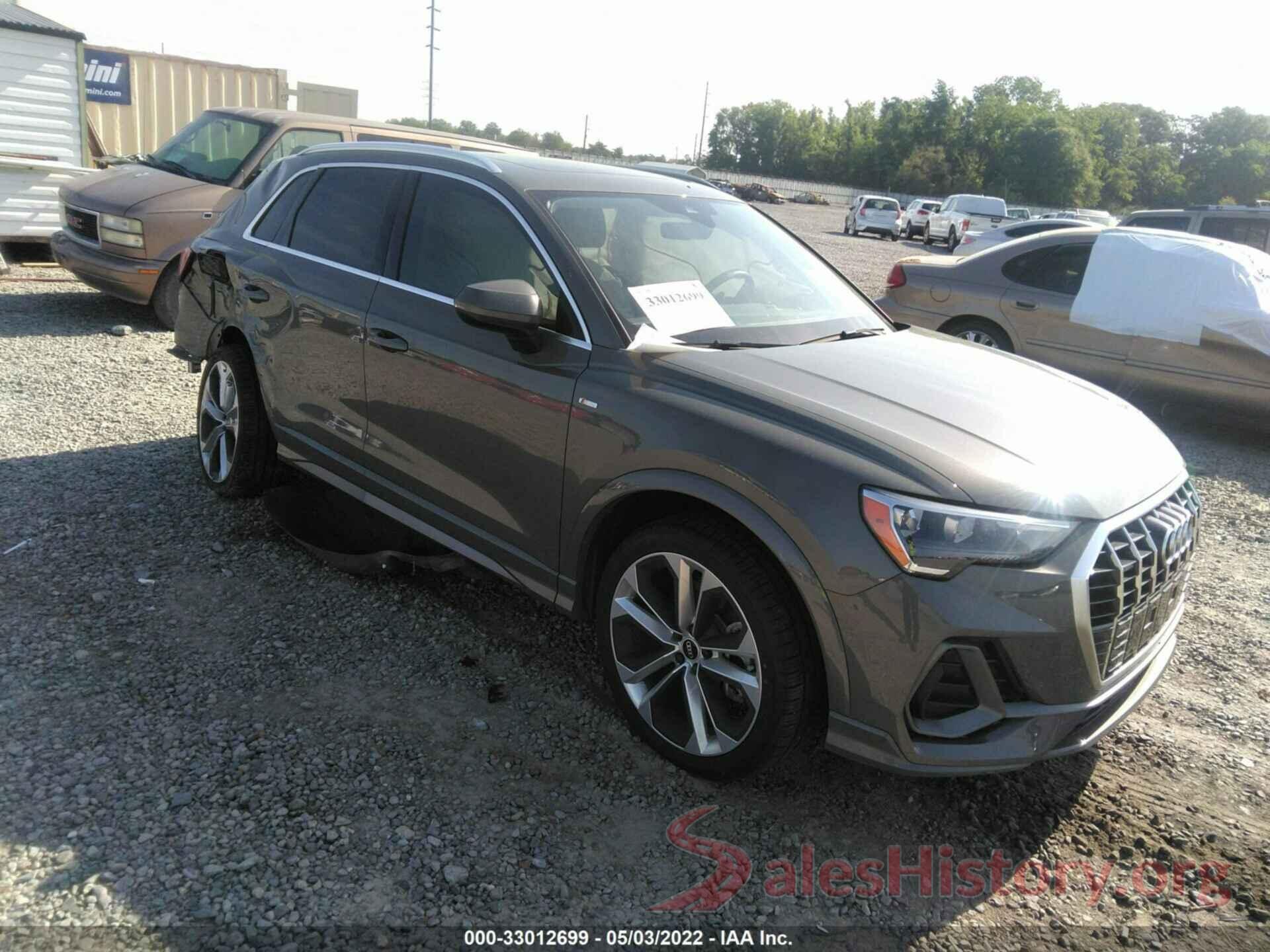 WA1DECF30M1023360 2021 AUDI Q3