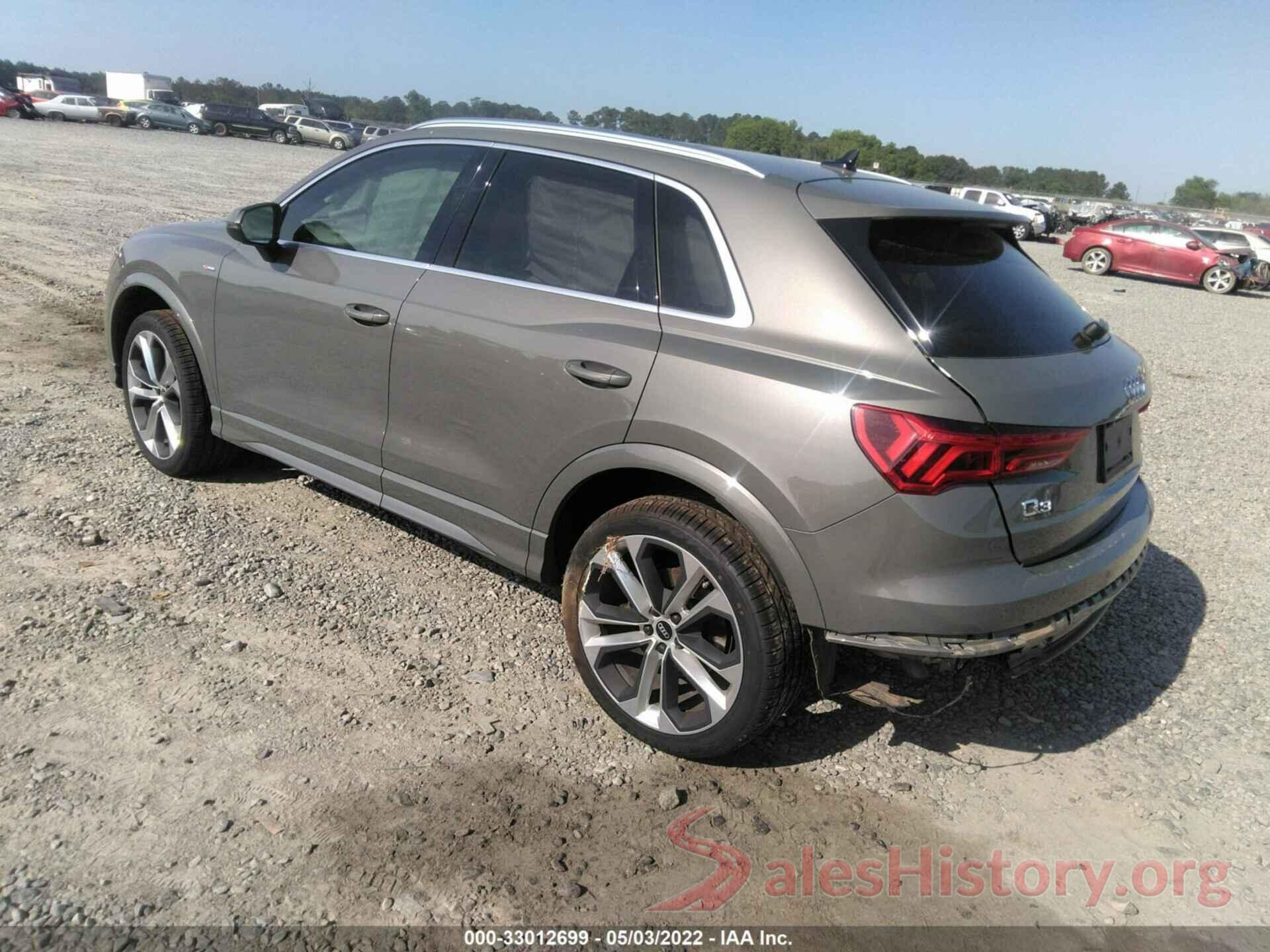 WA1DECF30M1023360 2021 AUDI Q3