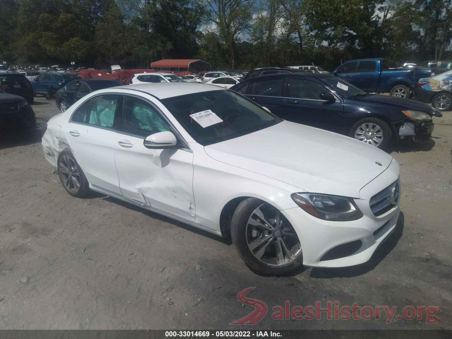 55SWF4JB4GU175278 2016 MERCEDES-BENZ C-CLASS