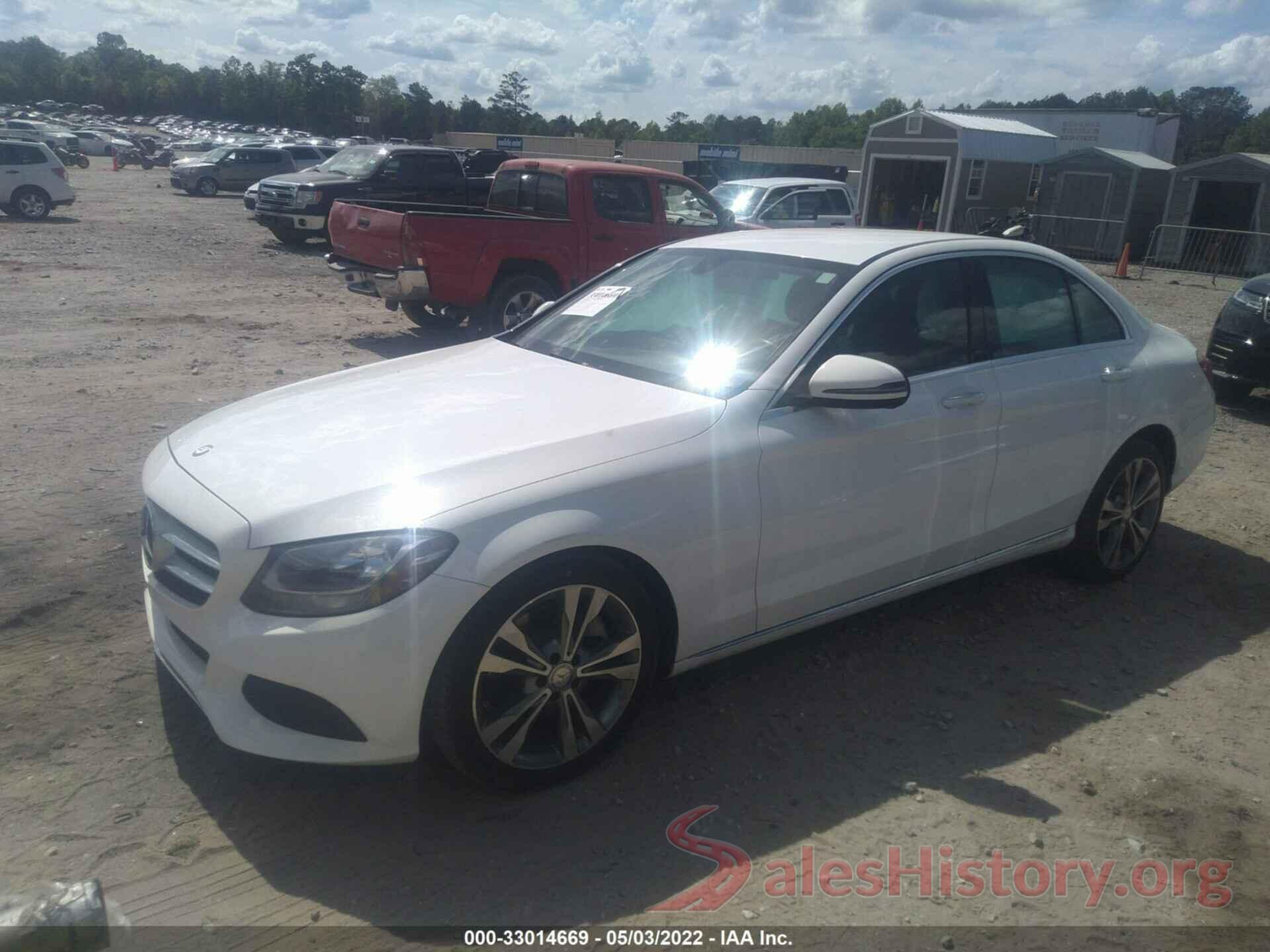 55SWF4JB4GU175278 2016 MERCEDES-BENZ C-CLASS