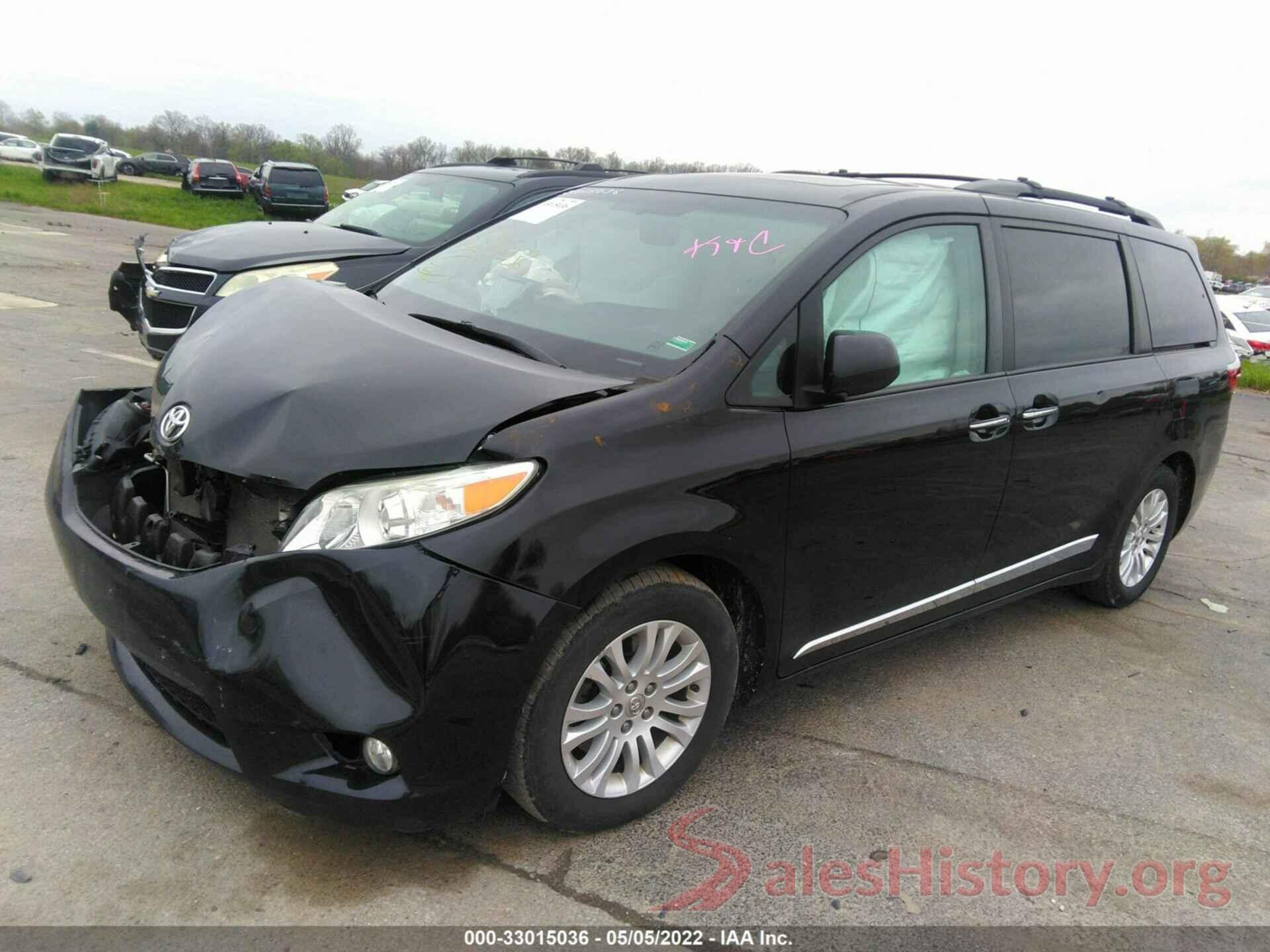 5TDYK3DC8FS685955 2015 TOYOTA SIENNA