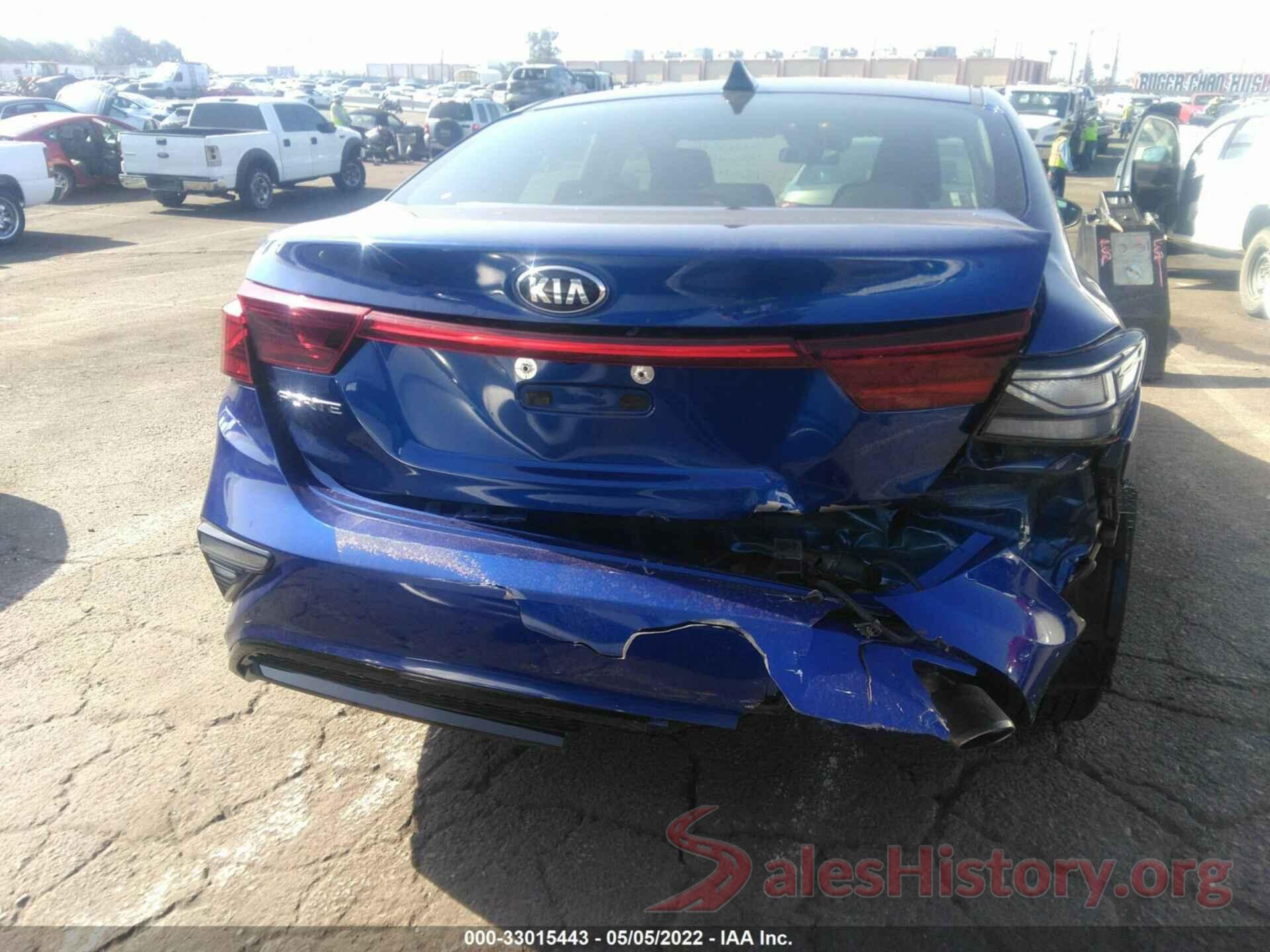 3KPF24AD4KE121539 2019 KIA FORTE