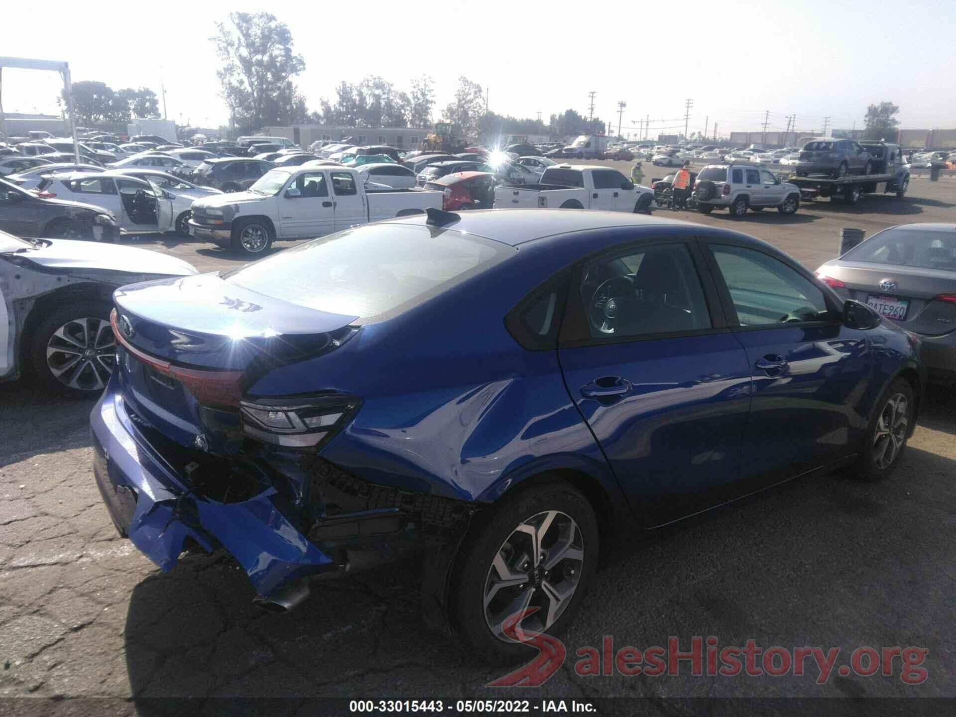 3KPF24AD4KE121539 2019 KIA FORTE