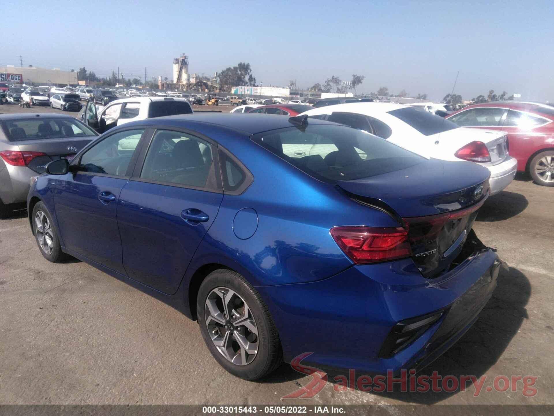 3KPF24AD4KE121539 2019 KIA FORTE