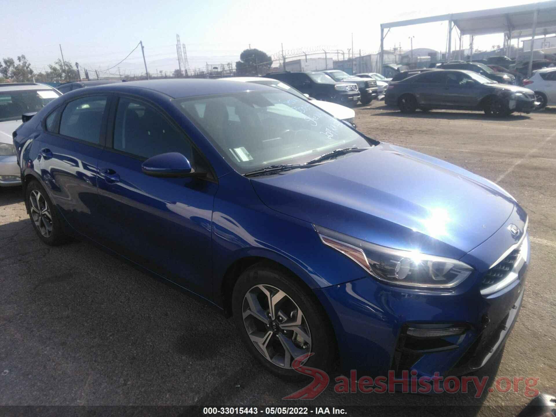 3KPF24AD4KE121539 2019 KIA FORTE