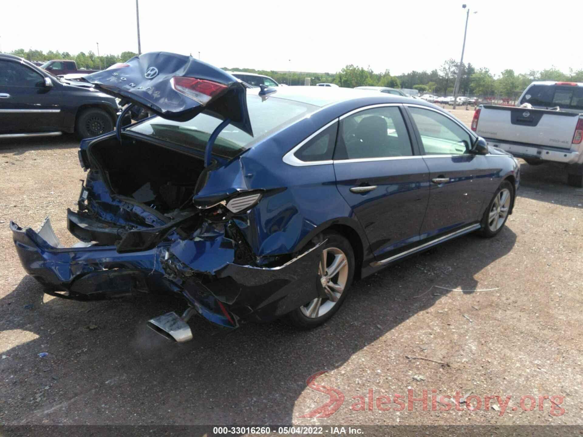 5NPE34AF4KH760803 2019 HYUNDAI SONATA