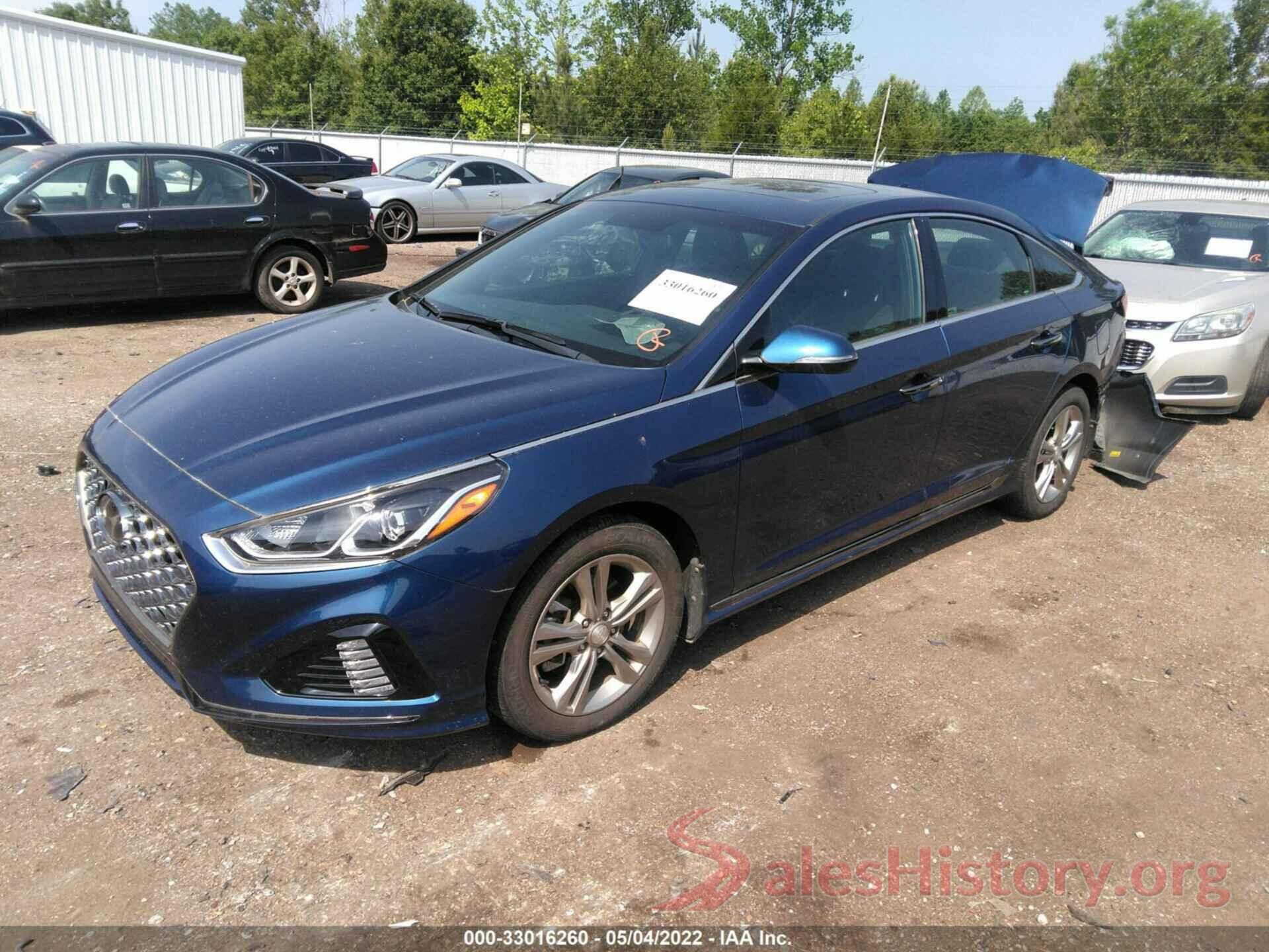 5NPE34AF4KH760803 2019 HYUNDAI SONATA