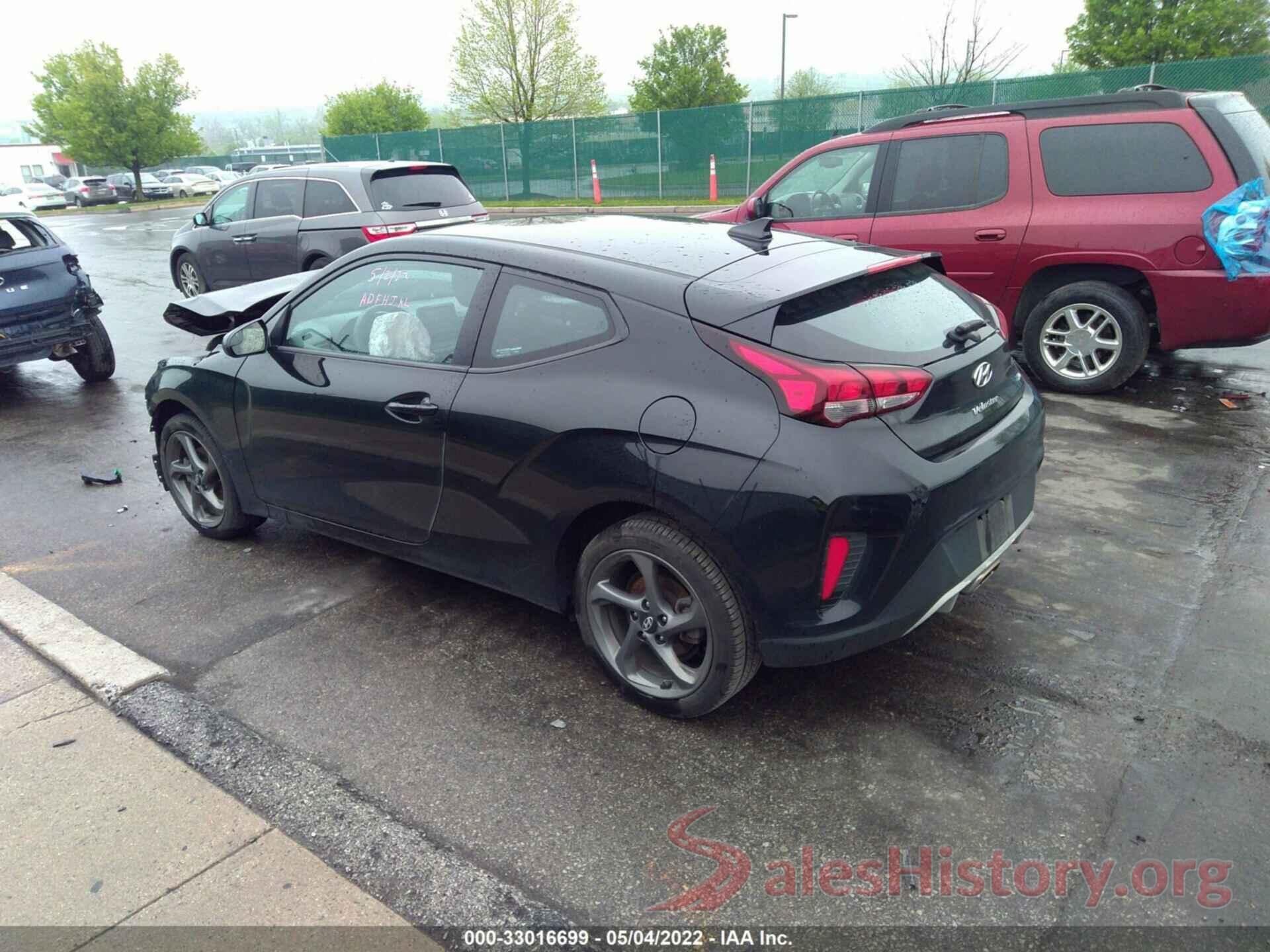 KMHTG6AF6KU006228 2019 HYUNDAI VELOSTER