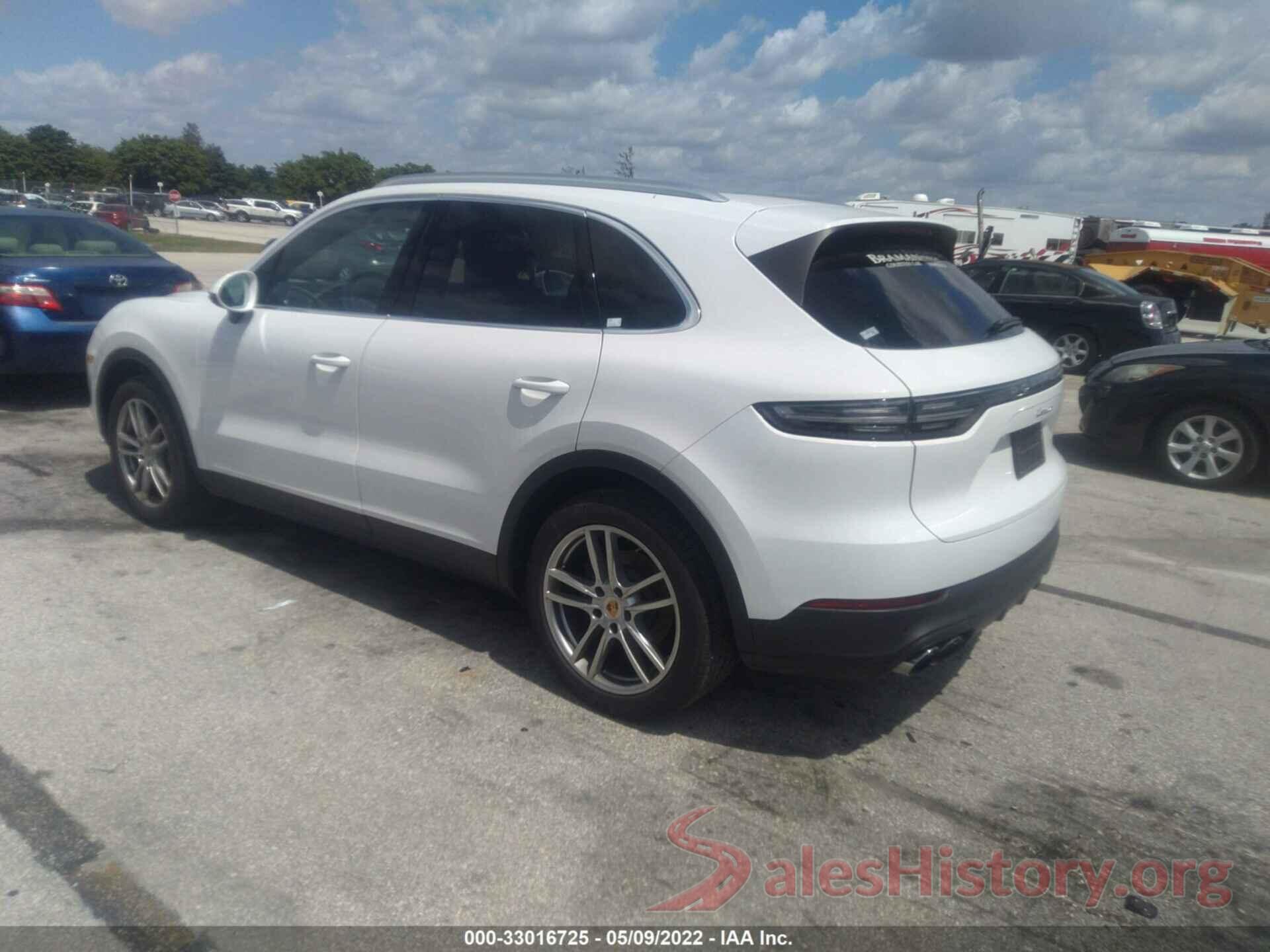 WP1AA2AY4LDA10205 2020 PORSCHE CAYENNE