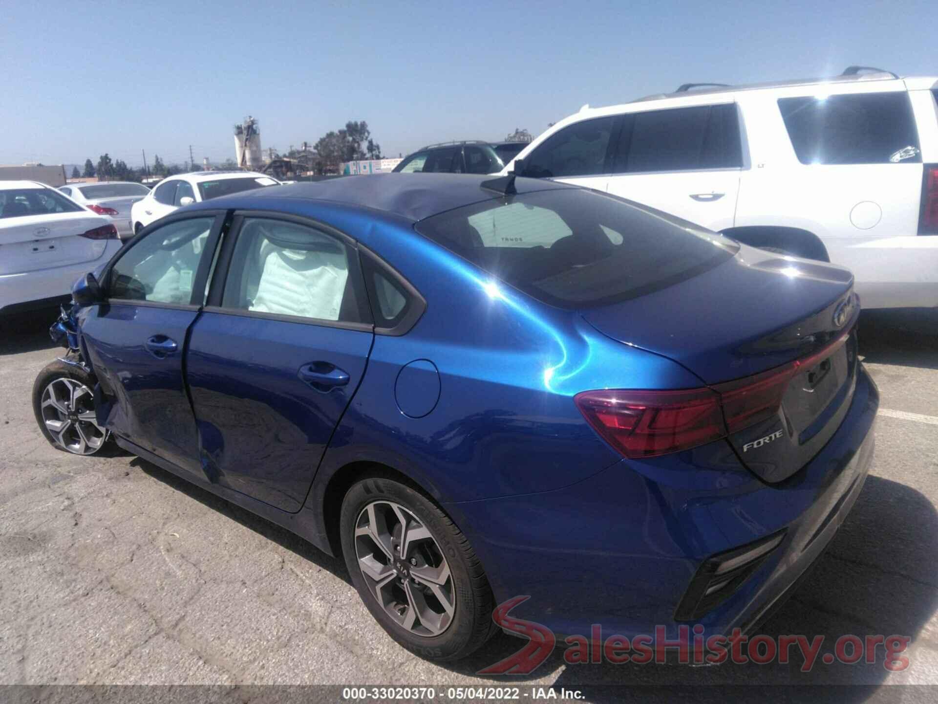 3KPF24ADXLE183741 2020 KIA FORTE