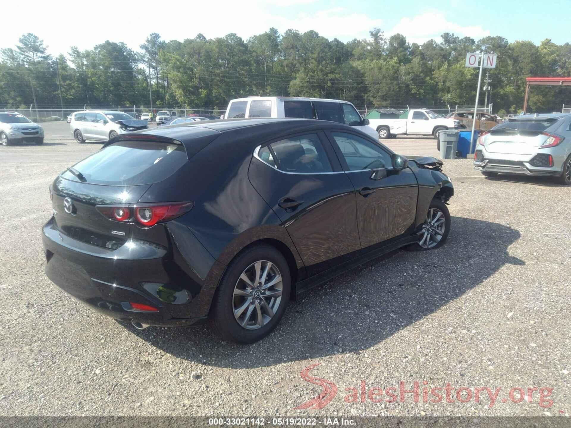 JM1BPAJLXN1516368 2022 MAZDA MAZDA3 HATCHBACK