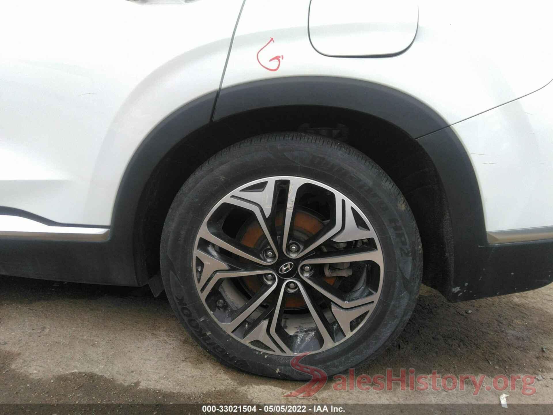 5NMS53AA5KH072205 2019 HYUNDAI SANTA FE