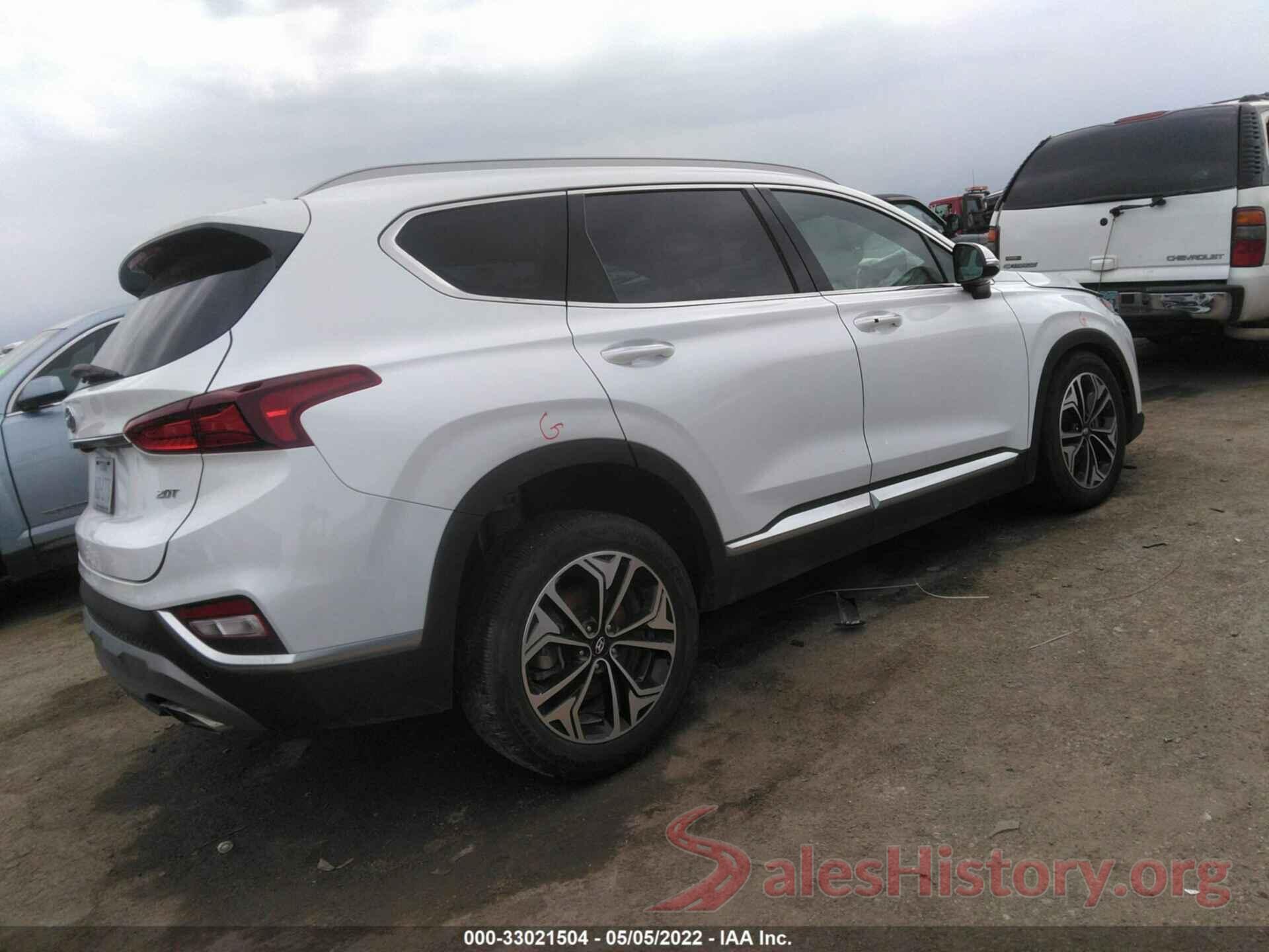 5NMS53AA5KH072205 2019 HYUNDAI SANTA FE