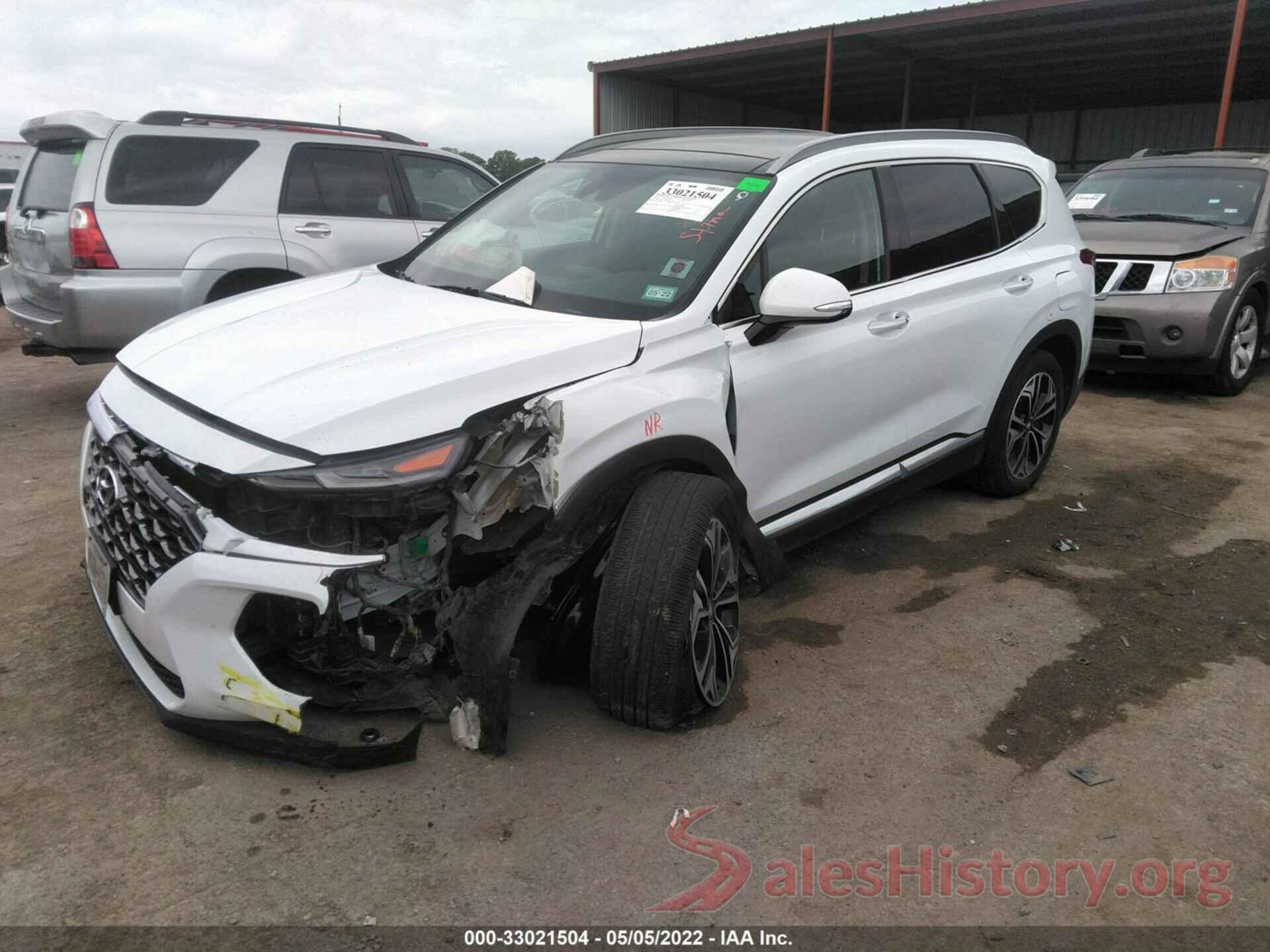 5NMS53AA5KH072205 2019 HYUNDAI SANTA FE