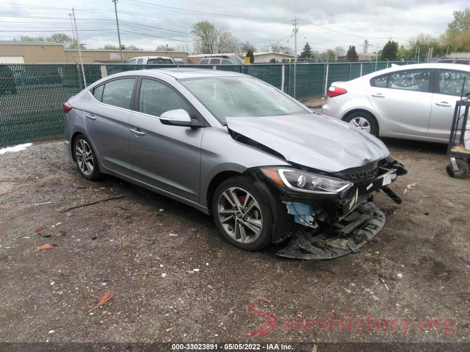 5NPD84LF8HH040892 2017 HYUNDAI ELANTRA