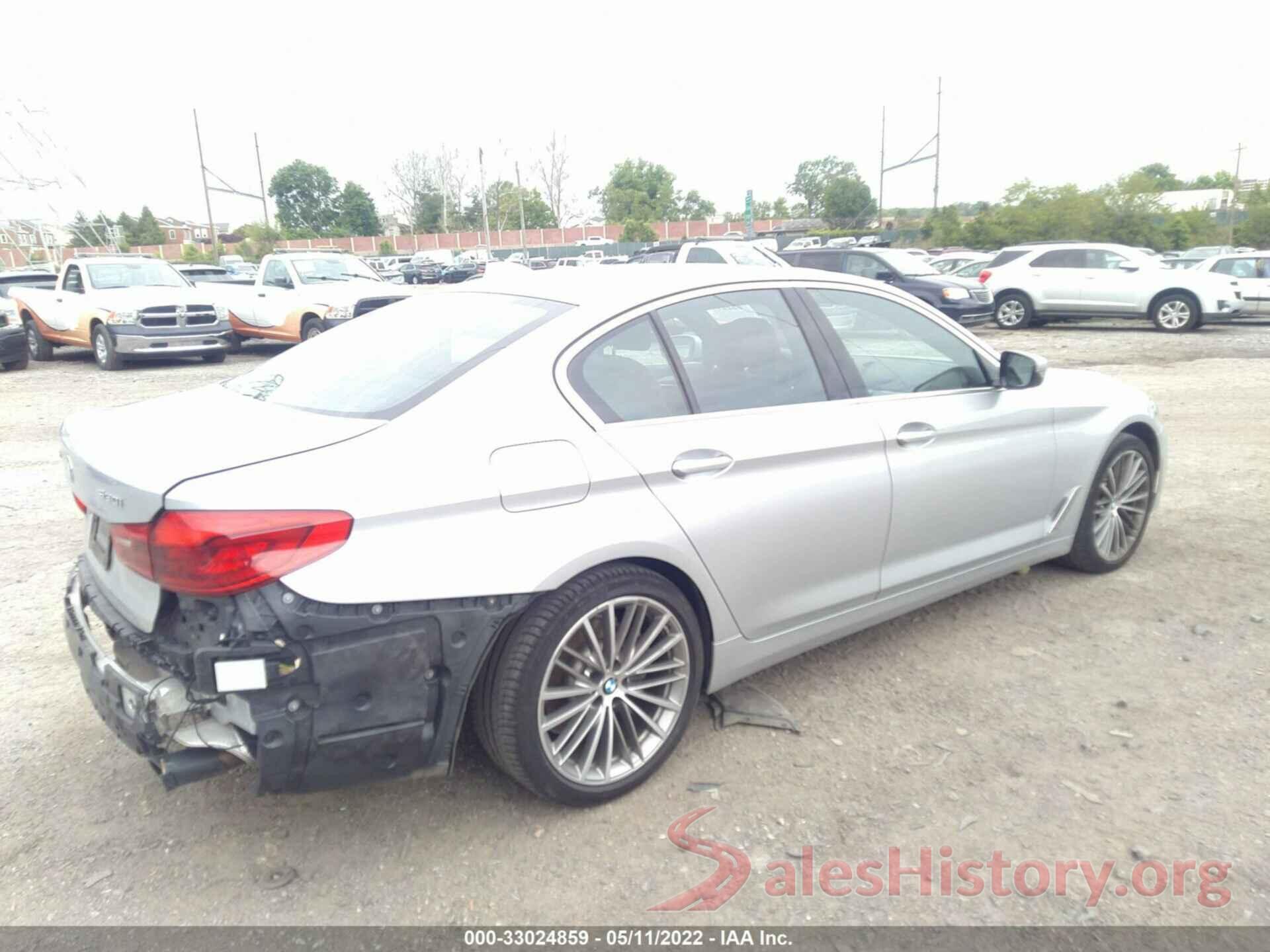 WBAJA7C56KWW22875 2019 BMW 5 SERIES