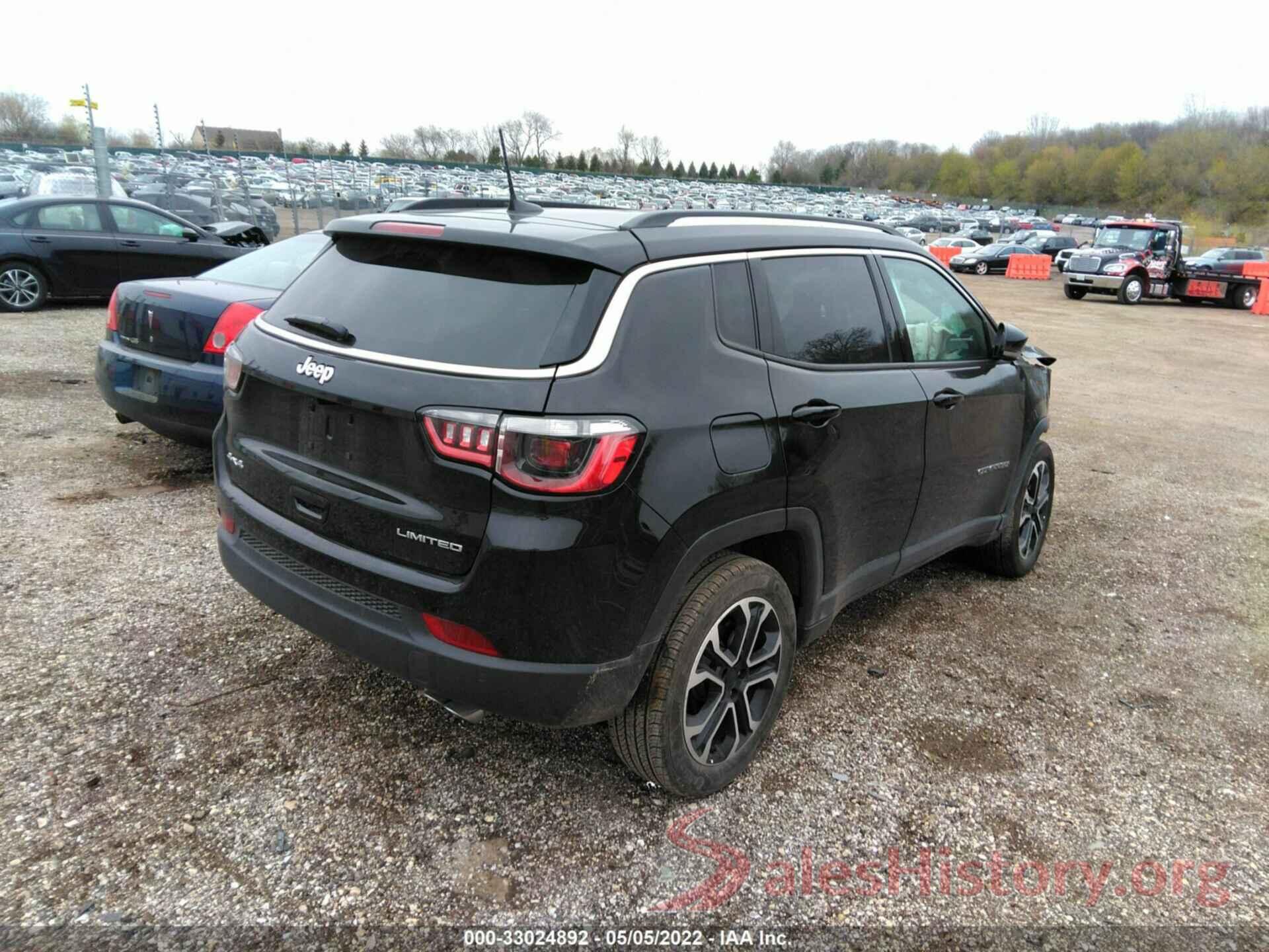 3C4NJDCB1NT105499 2022 JEEP COMPASS