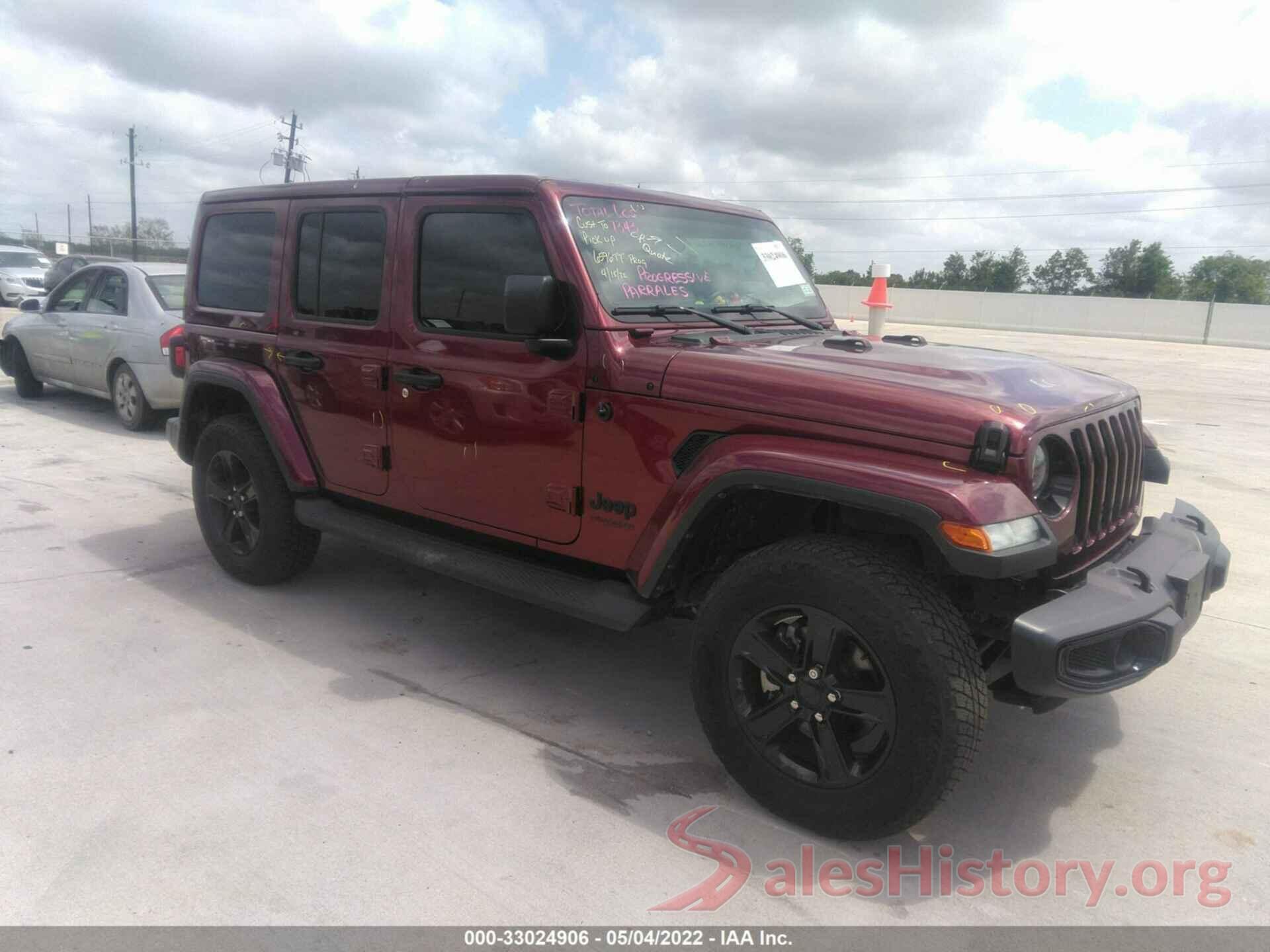 1C4HJXEN1MW683889 2021 JEEP WRANGLER