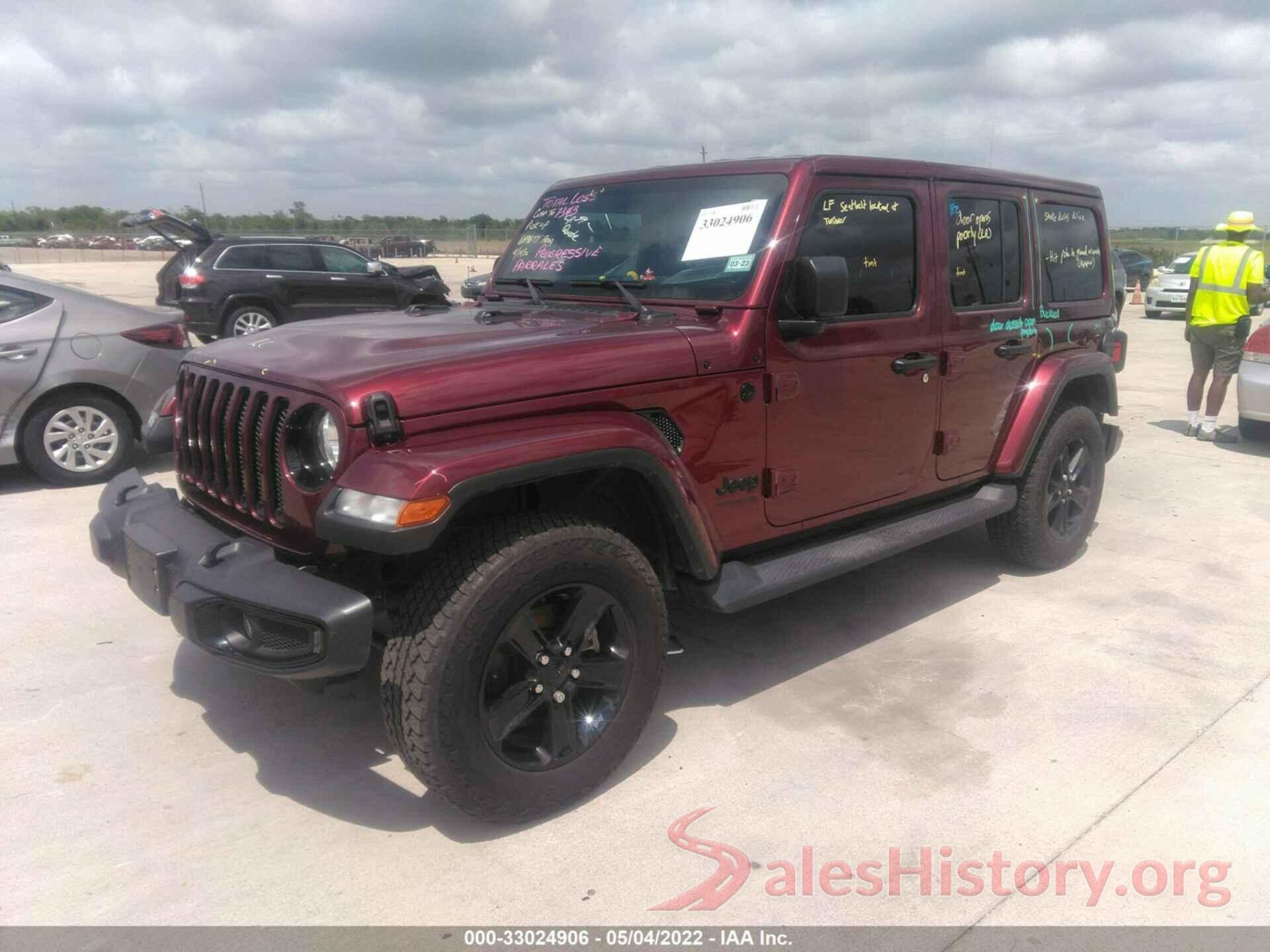 1C4HJXEN1MW683889 2021 JEEP WRANGLER