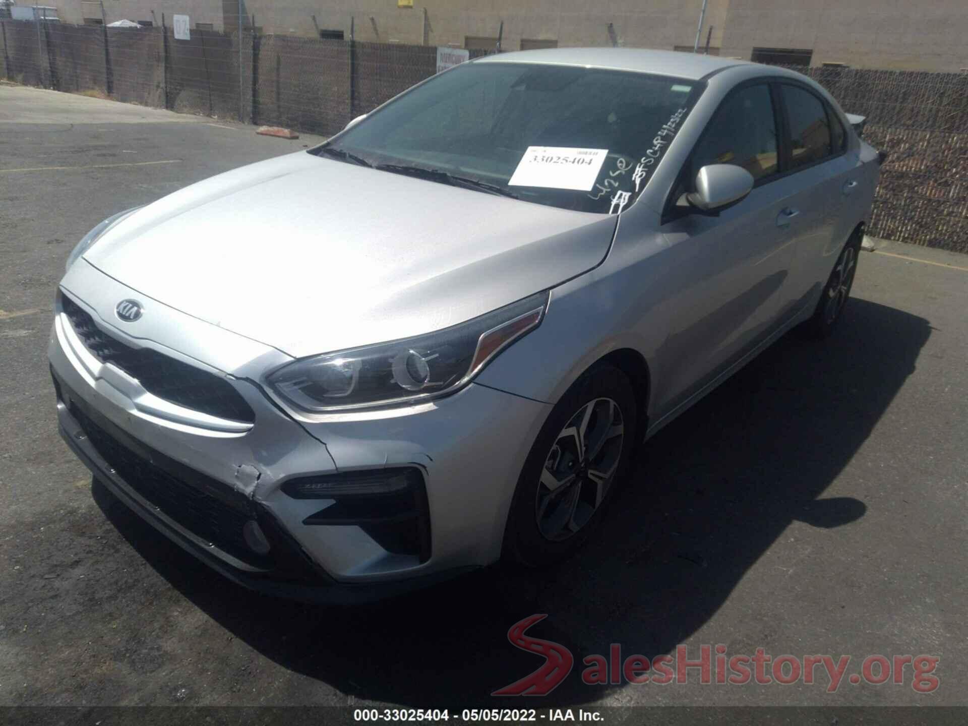 3KPF24AD7KE092845 2019 KIA FORTE