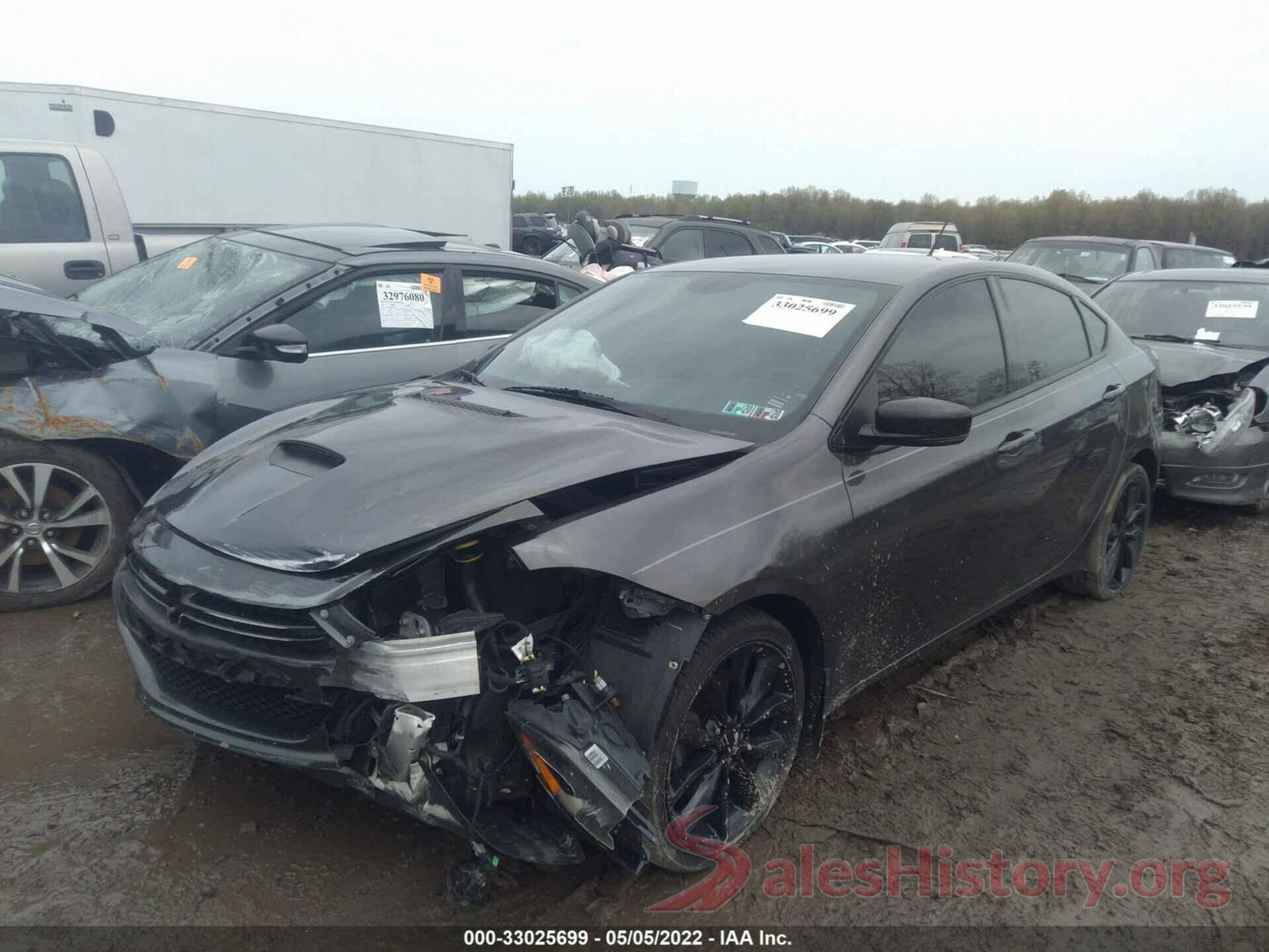 1C3CDFGB5GD823722 2016 DODGE DART