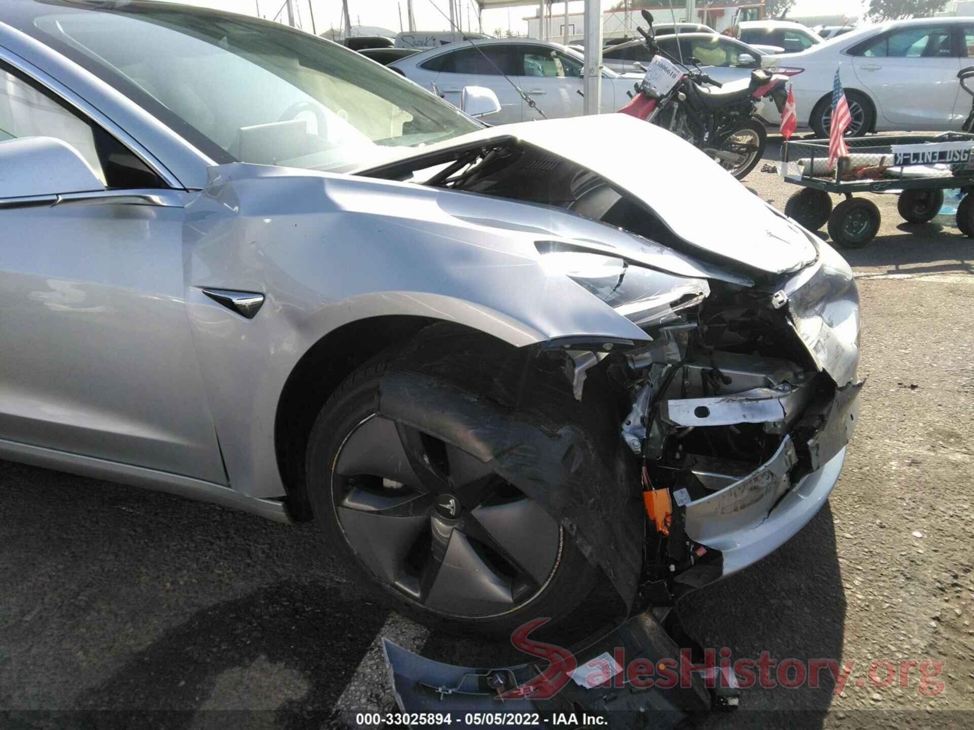 5YJ3E1EAXJF012827 2018 TESLA MODEL 3