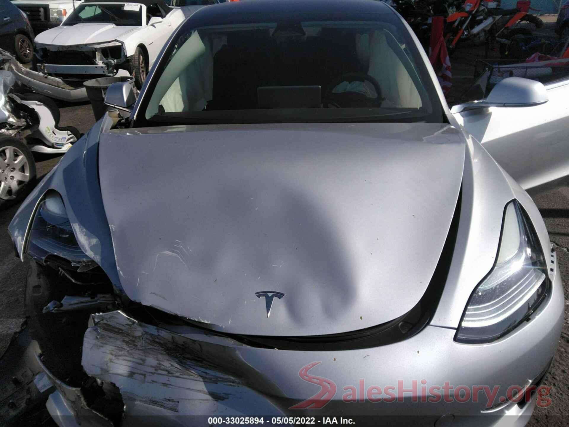 5YJ3E1EAXJF012827 2018 TESLA MODEL 3