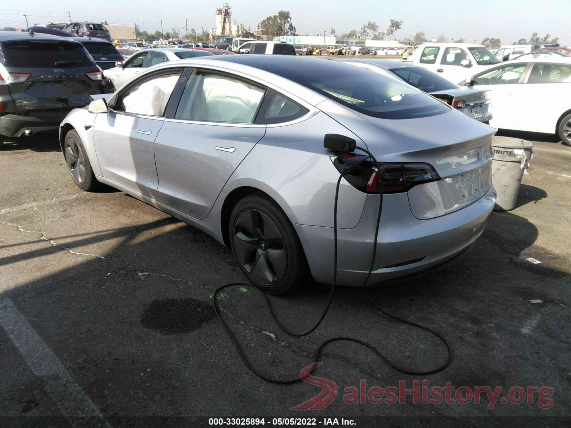 5YJ3E1EAXJF012827 2018 TESLA MODEL 3