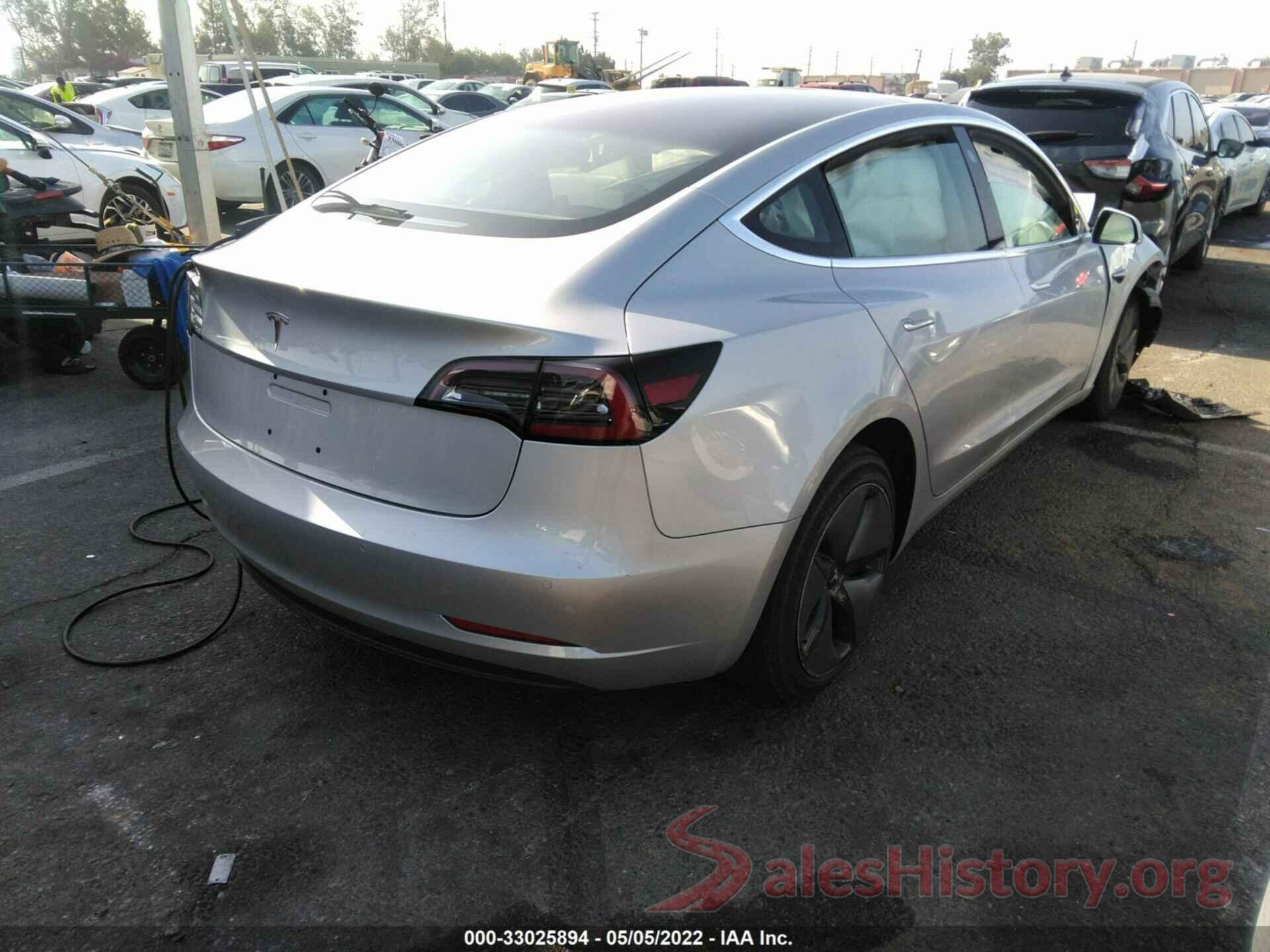 5YJ3E1EAXJF012827 2018 TESLA MODEL 3