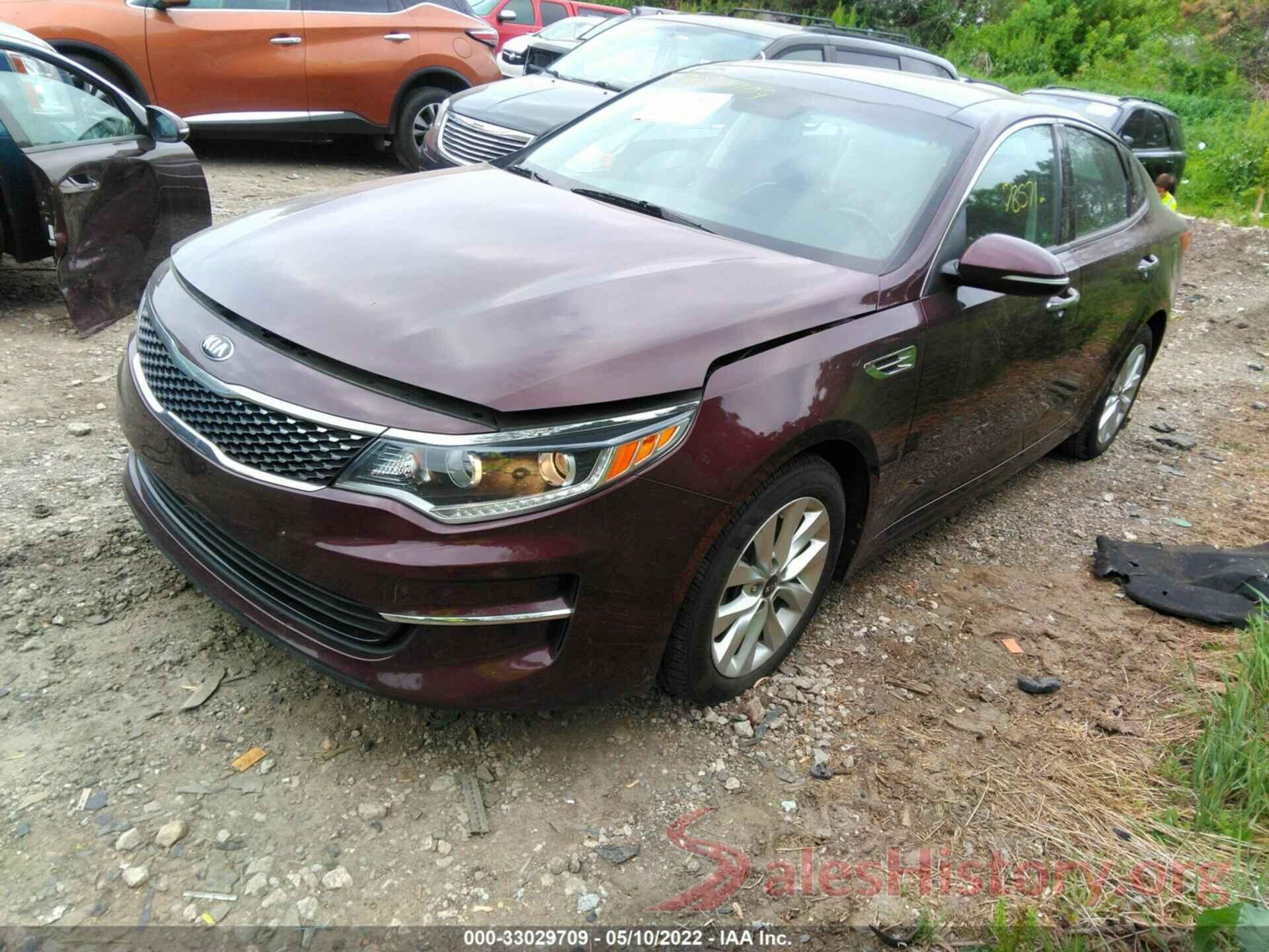 5XXGU4L34HG157007 2017 KIA OPTIMA