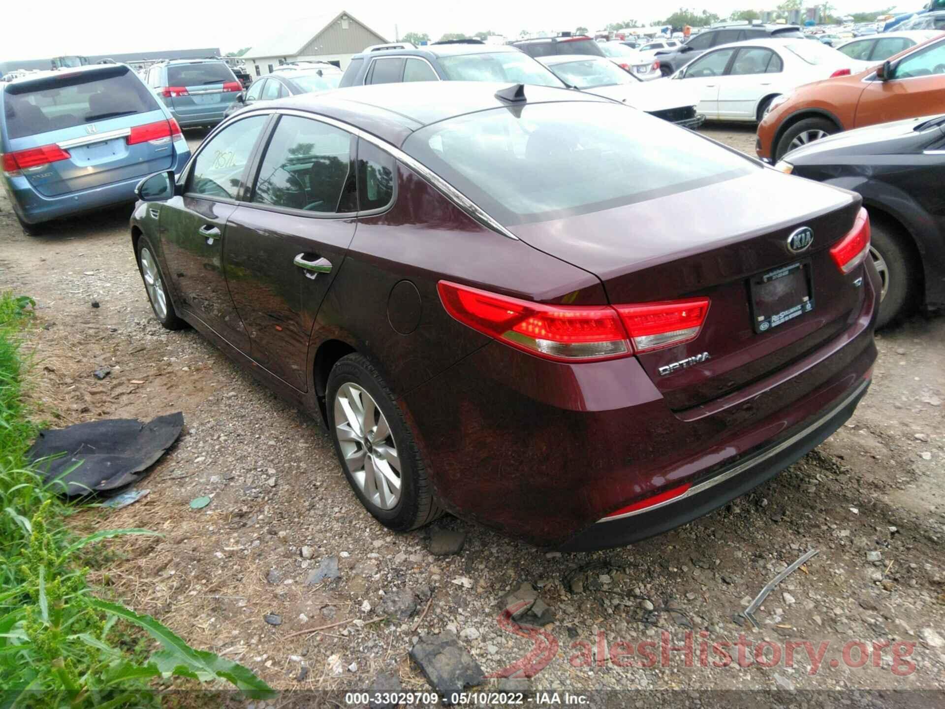 5XXGU4L34HG157007 2017 KIA OPTIMA