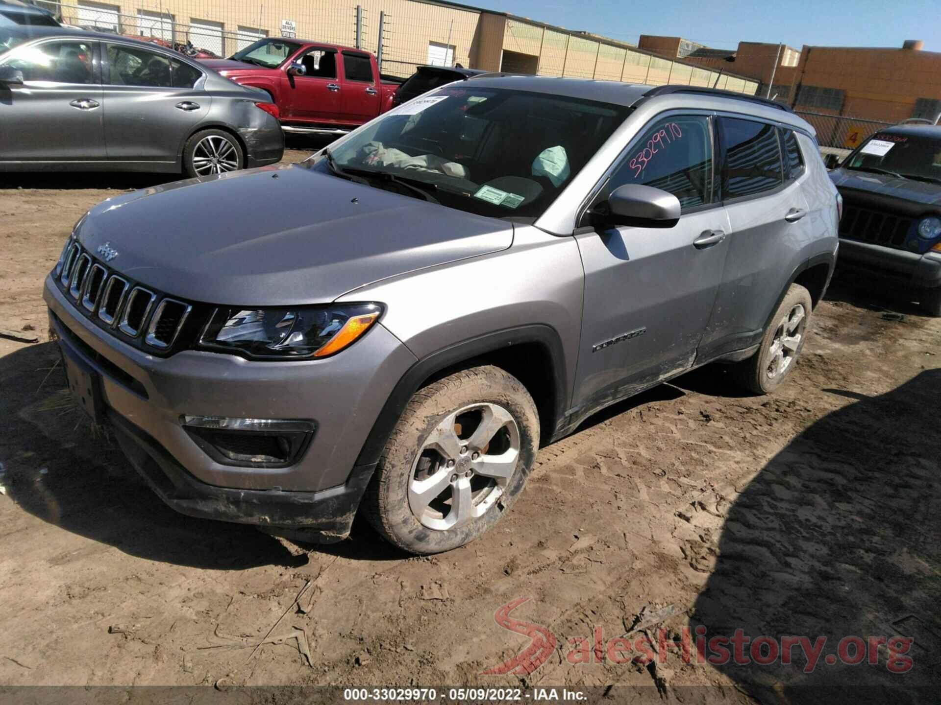 3C4NJDBB6HT680350 2017 JEEP COMPASS