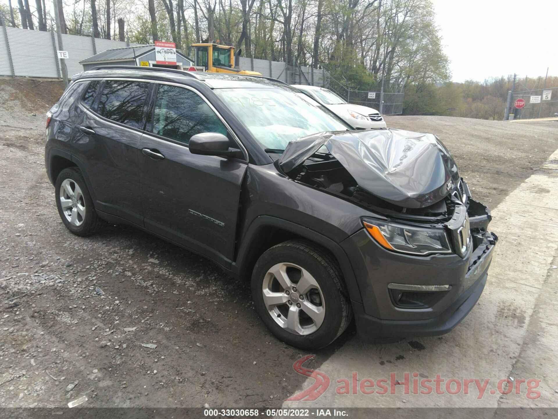 3C4NJDBB5KT839785 2019 JEEP COMPASS