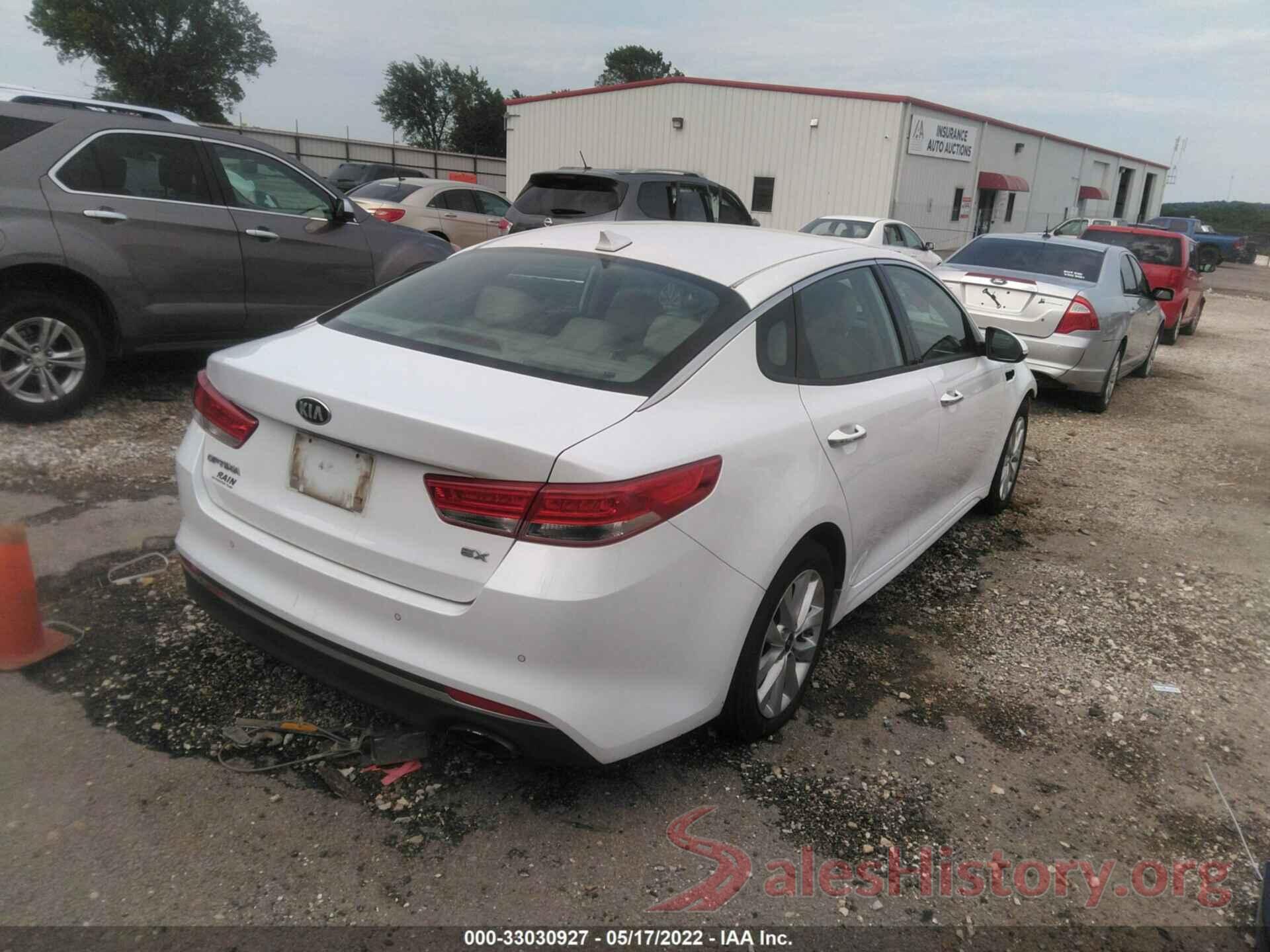 5XXGU4L32JG245852 2018 KIA OPTIMA