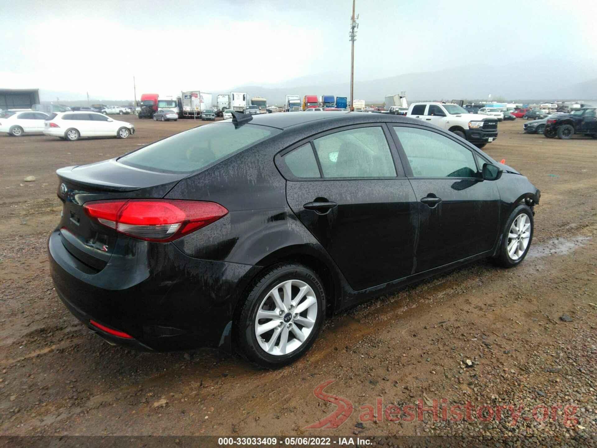 3KPFL4A76HE107741 2017 KIA FORTE