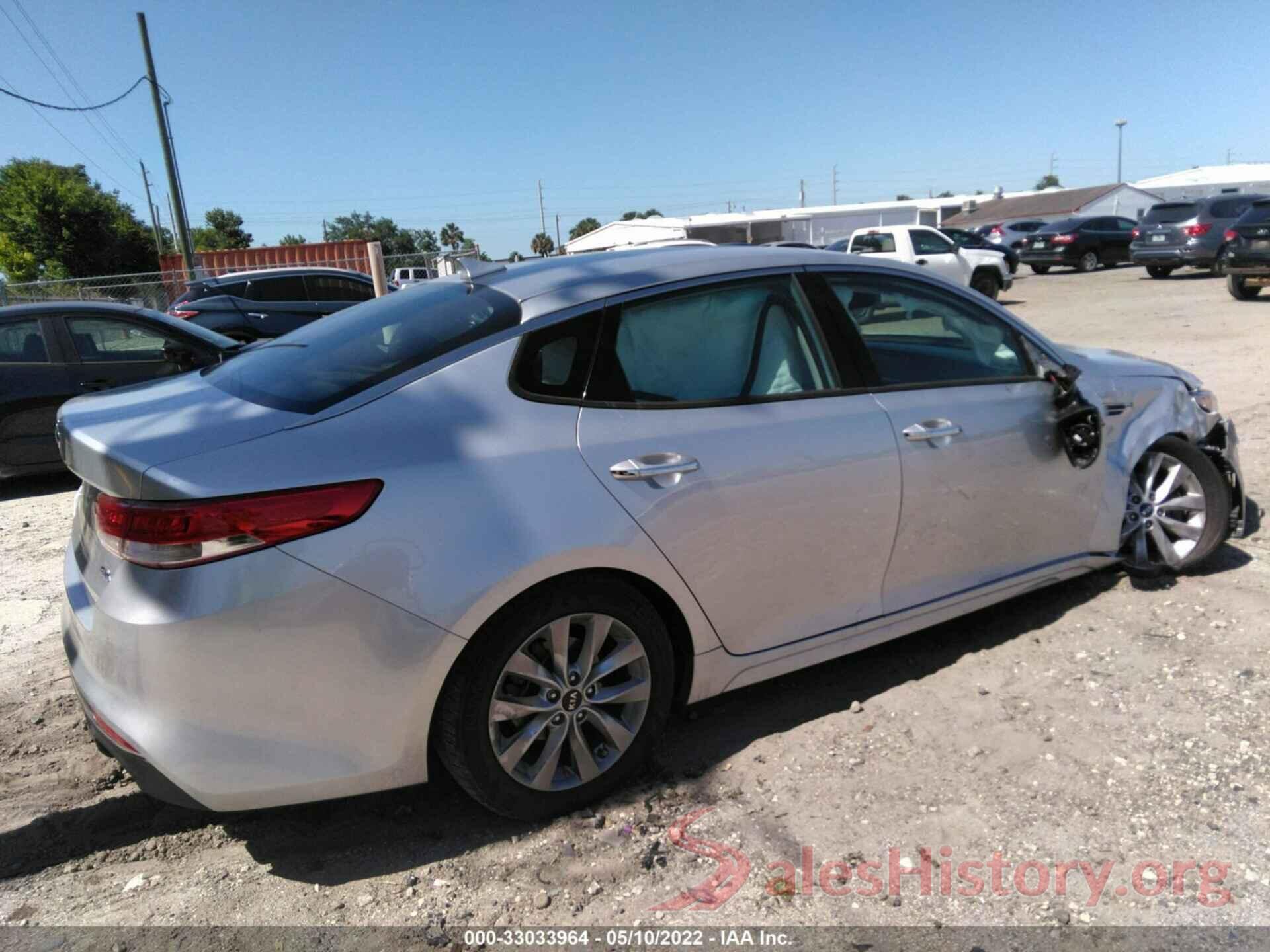 5XXGU4L31HG175206 2017 KIA OPTIMA