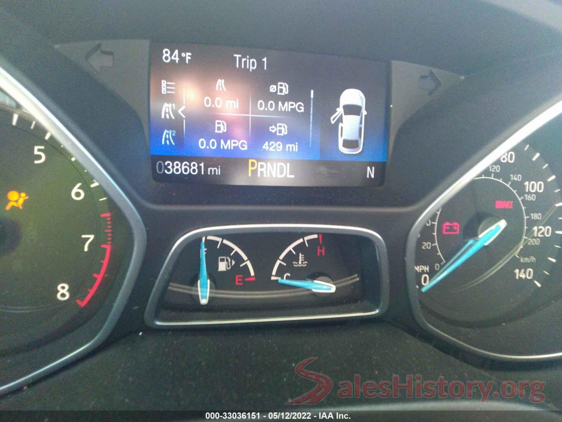 1FADP3F28GL385376 2016 FORD FOCUS