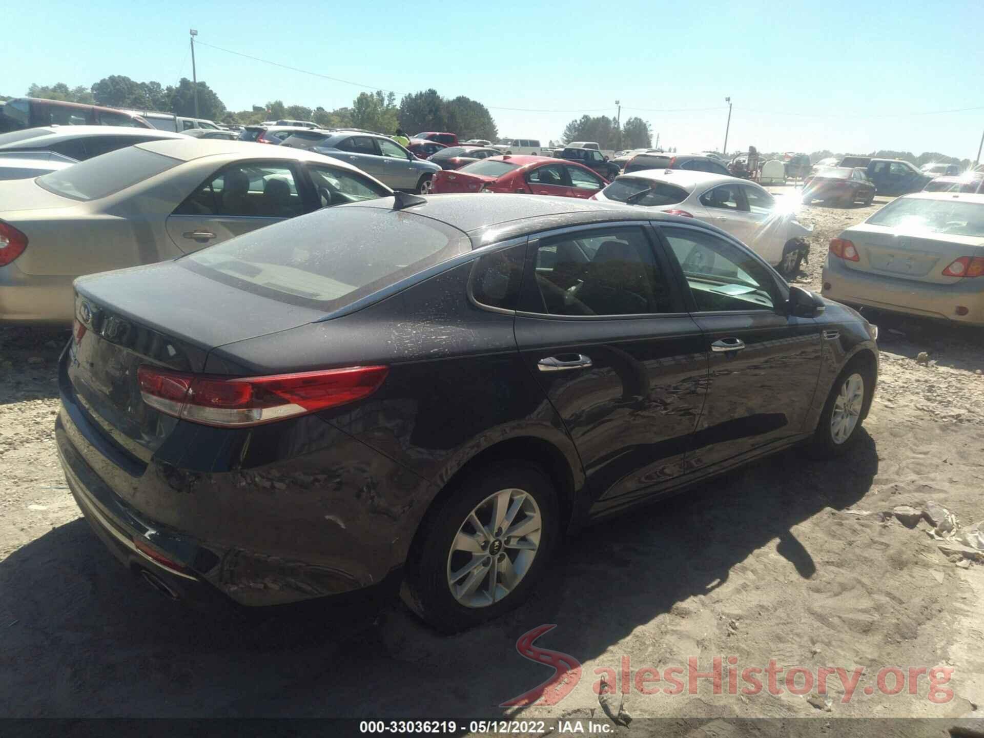 KNAGT4L36G5071863 2016 KIA OPTIMA