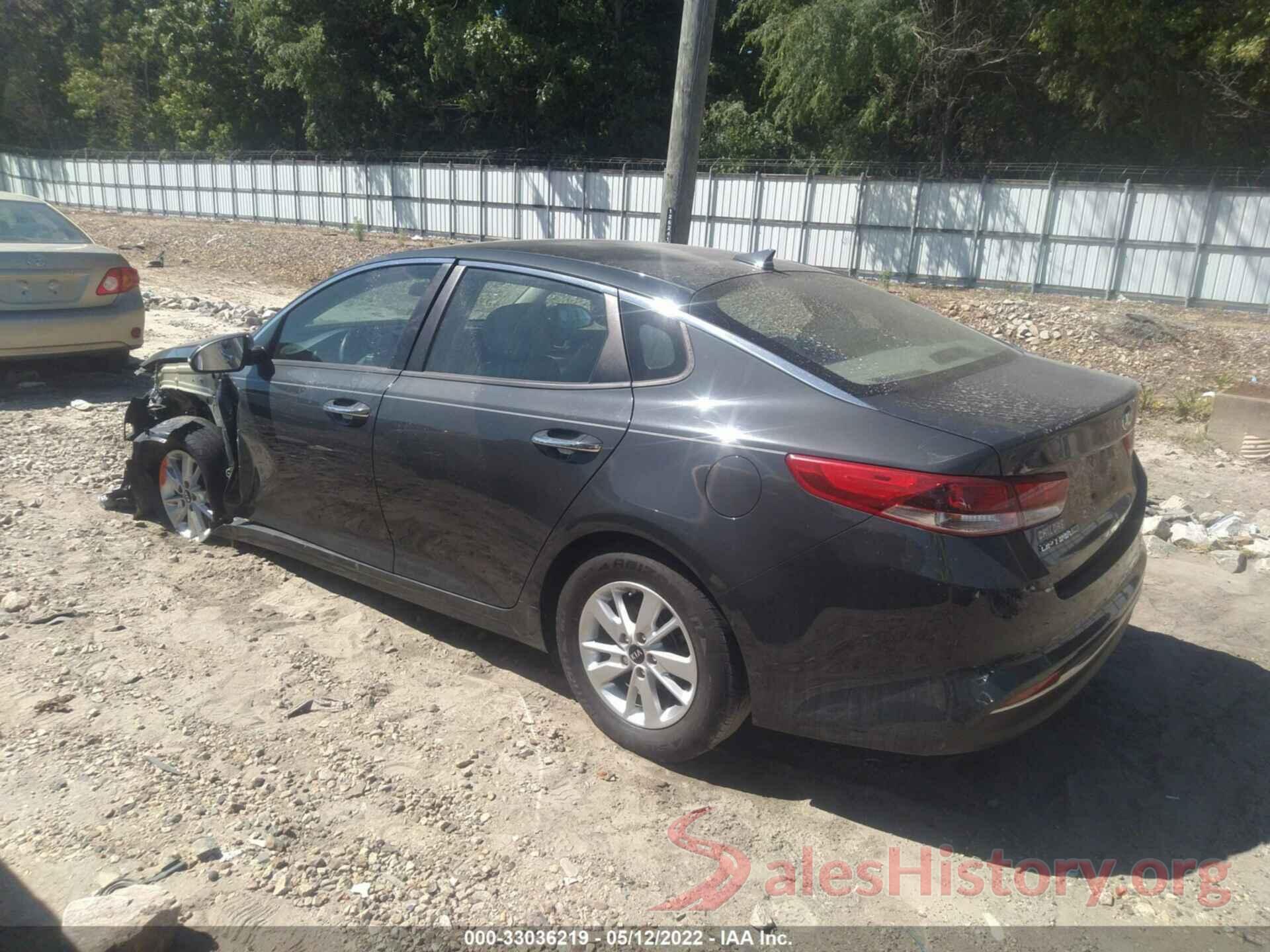 KNAGT4L36G5071863 2016 KIA OPTIMA