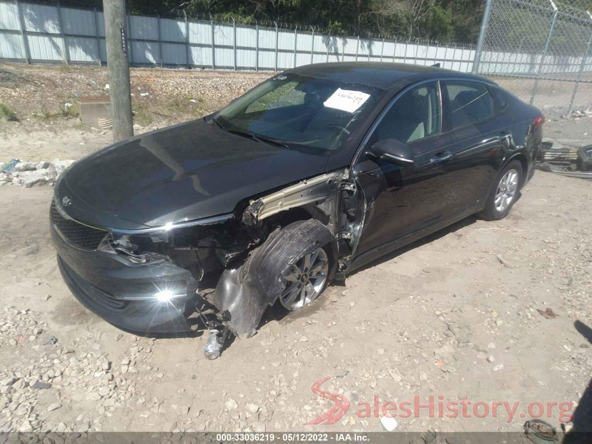 KNAGT4L36G5071863 2016 KIA OPTIMA