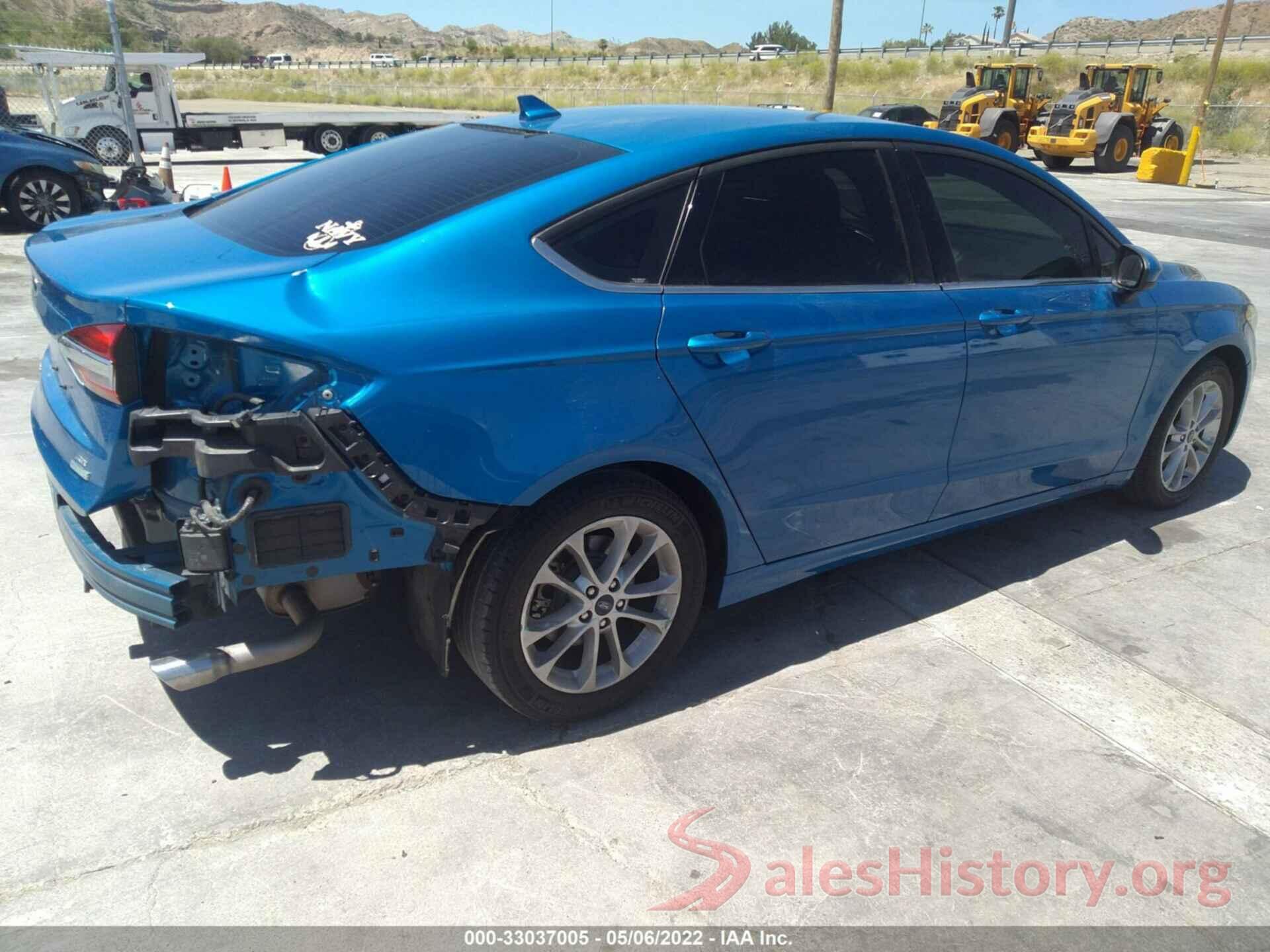 3FA6P0HD7KR176310 2019 FORD FUSION