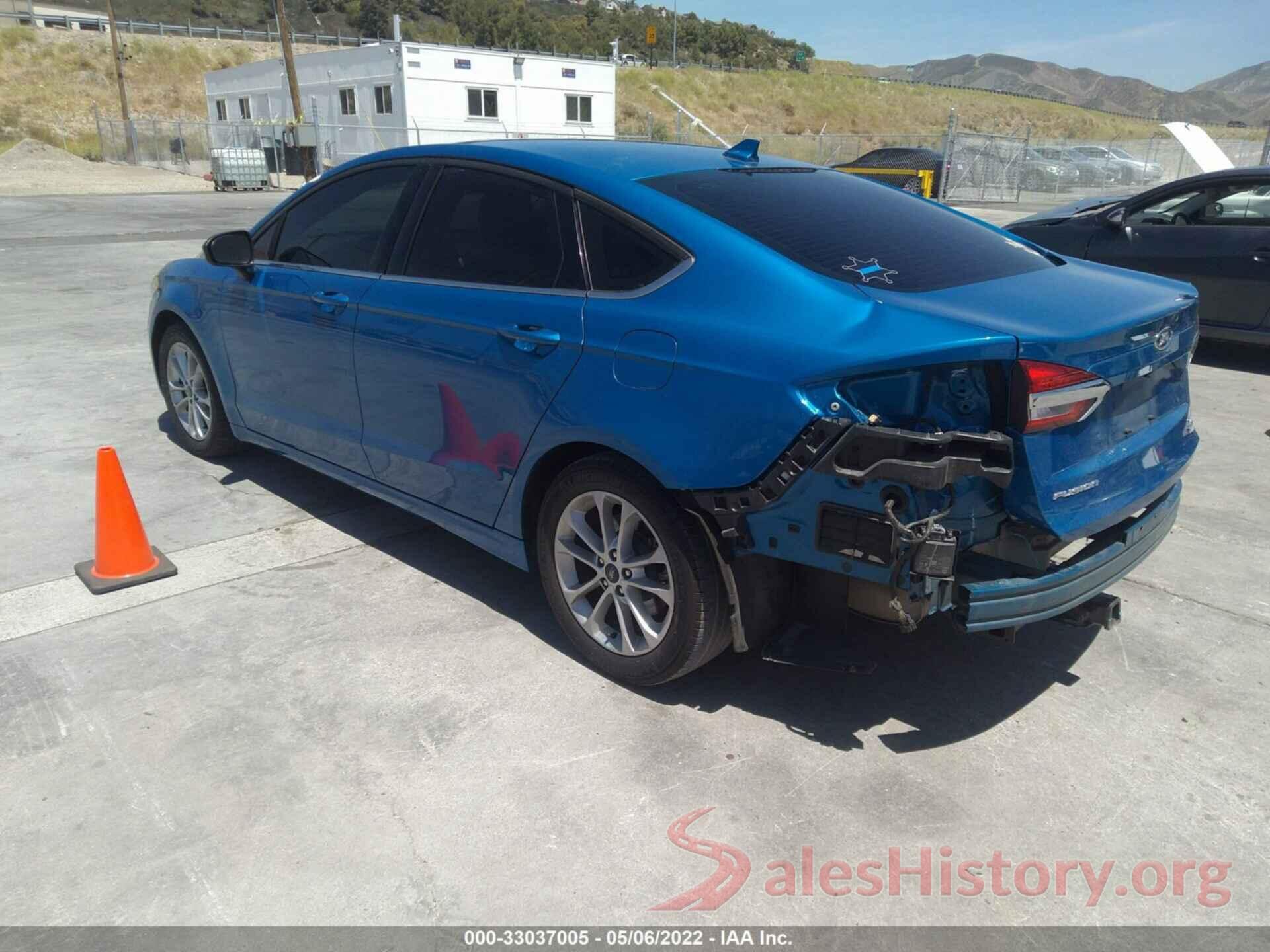 3FA6P0HD7KR176310 2019 FORD FUSION