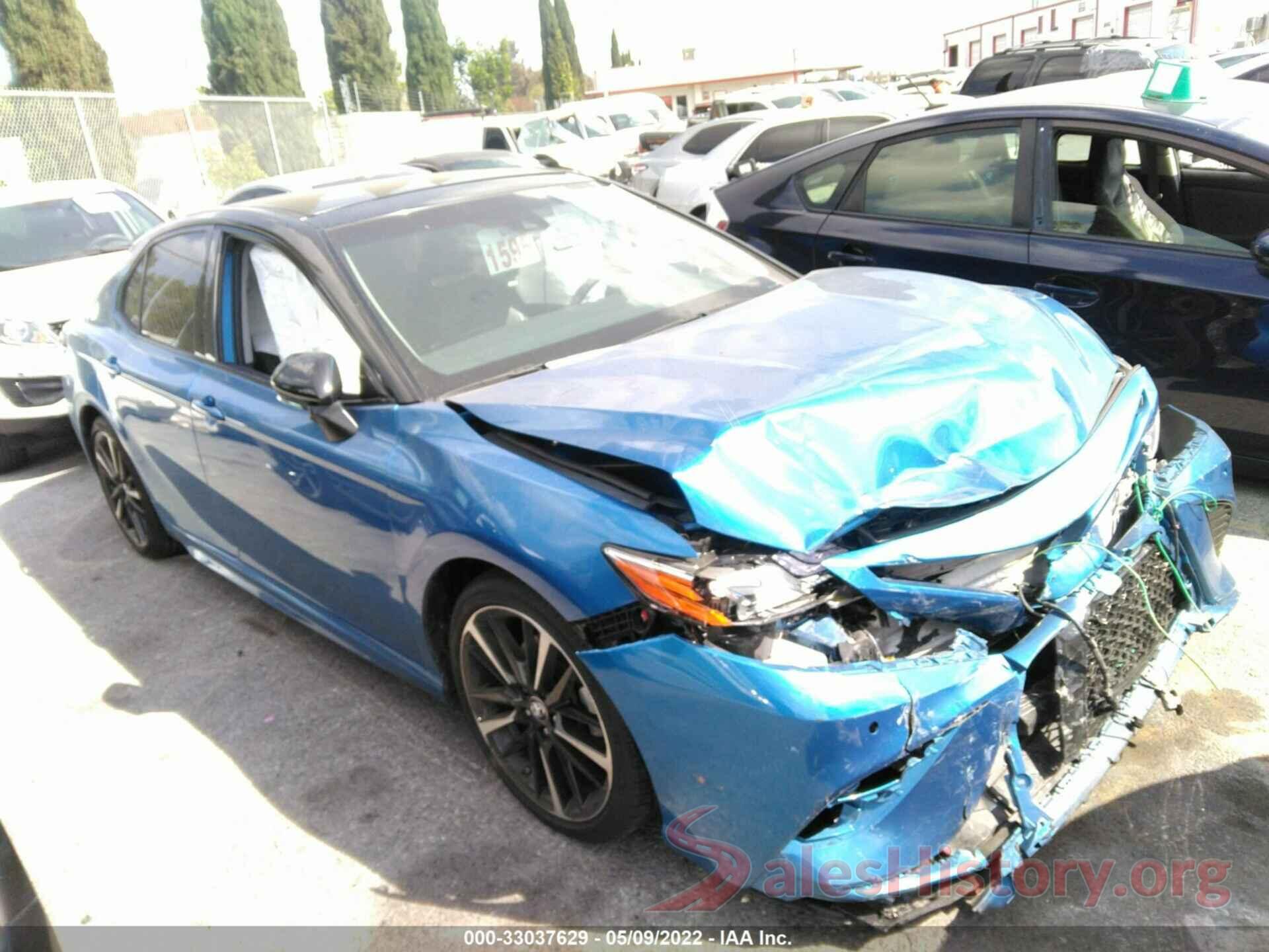 4T1B61HKXJU127802 2018 TOYOTA CAMRY