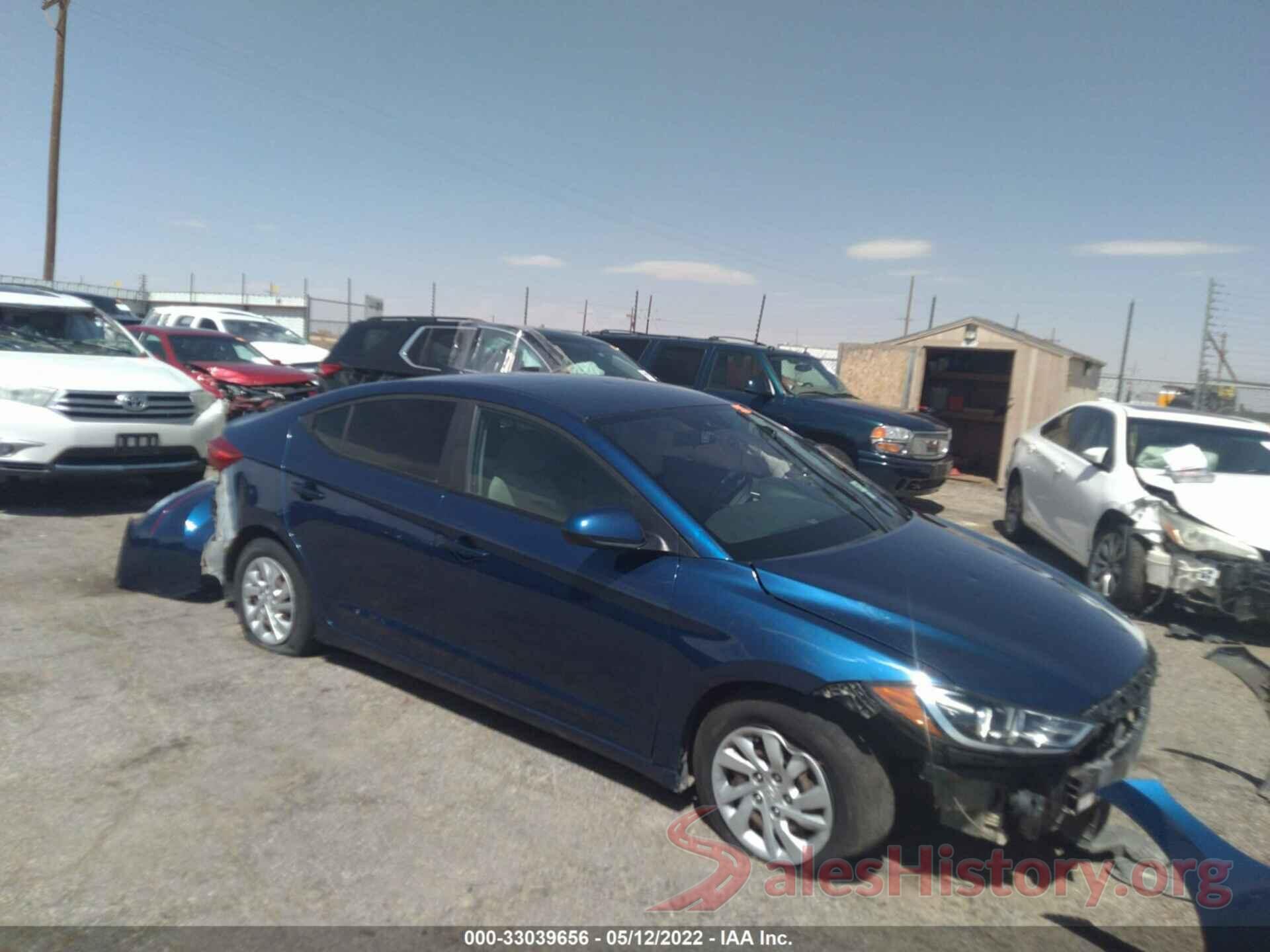 5NPD74LF8HH091683 2017 HYUNDAI ELANTRA