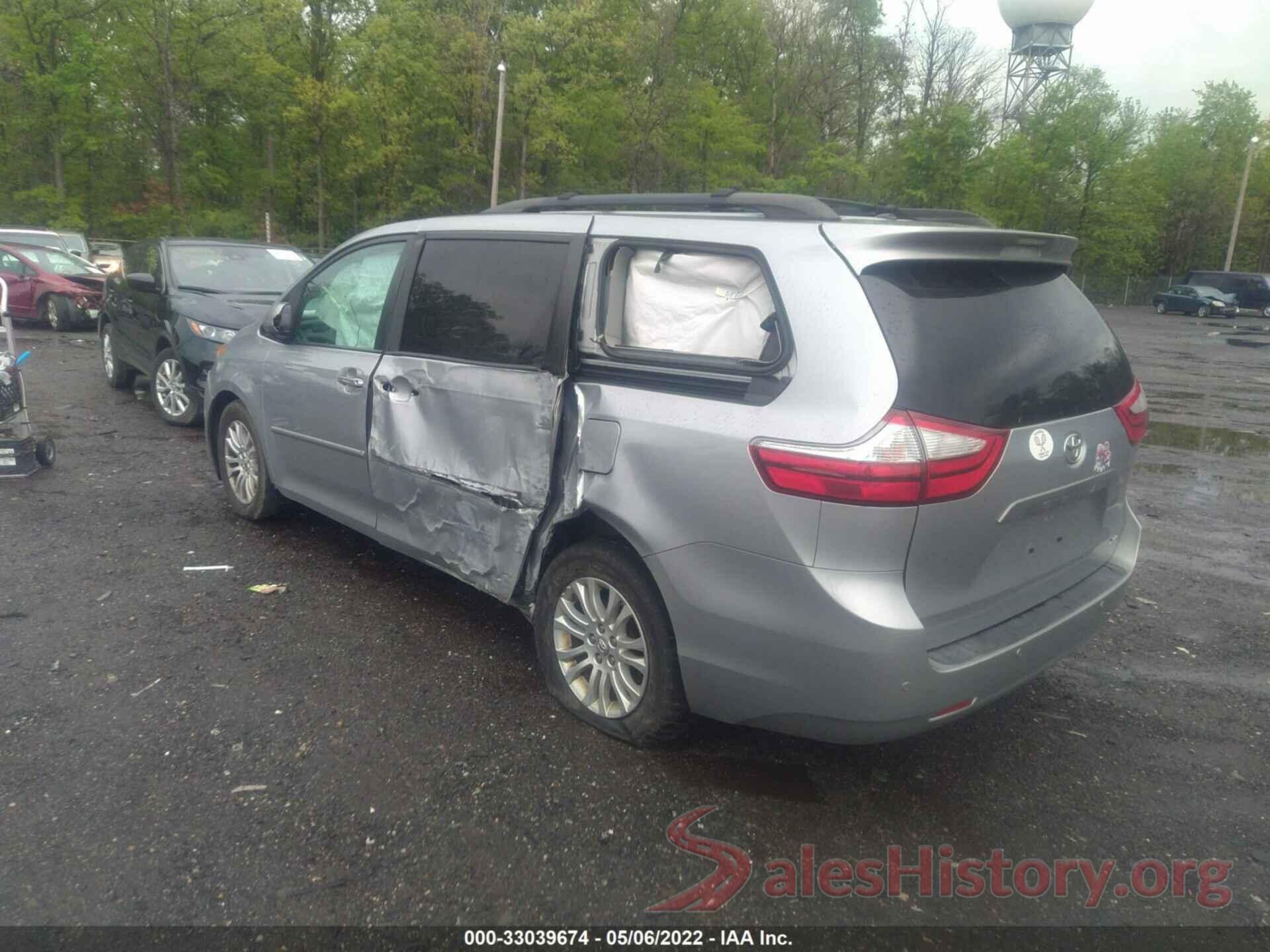 5TDYK3DC6FS674419 2015 TOYOTA SIENNA