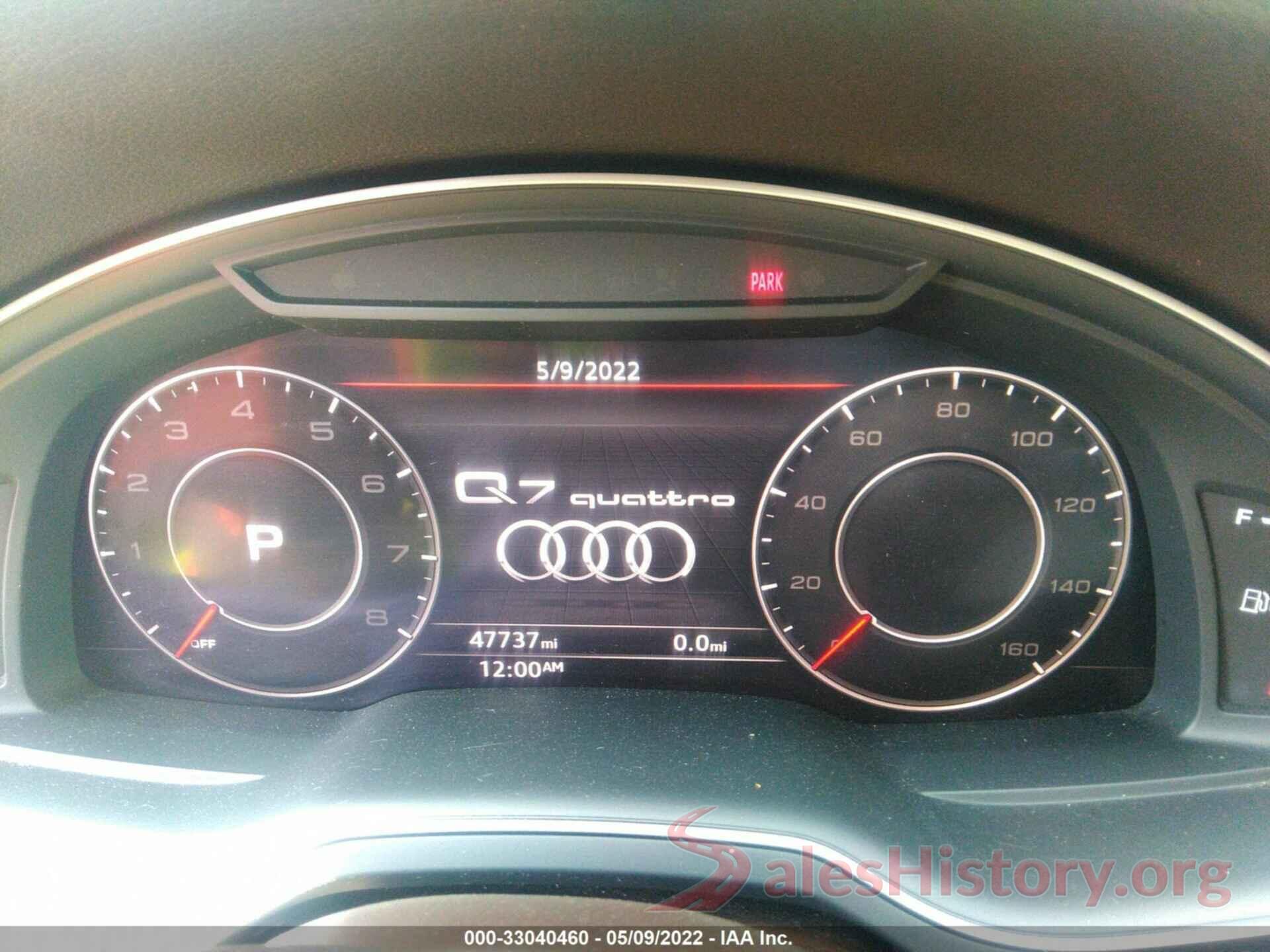 WA1LAAF74KD044447 2019 AUDI Q7